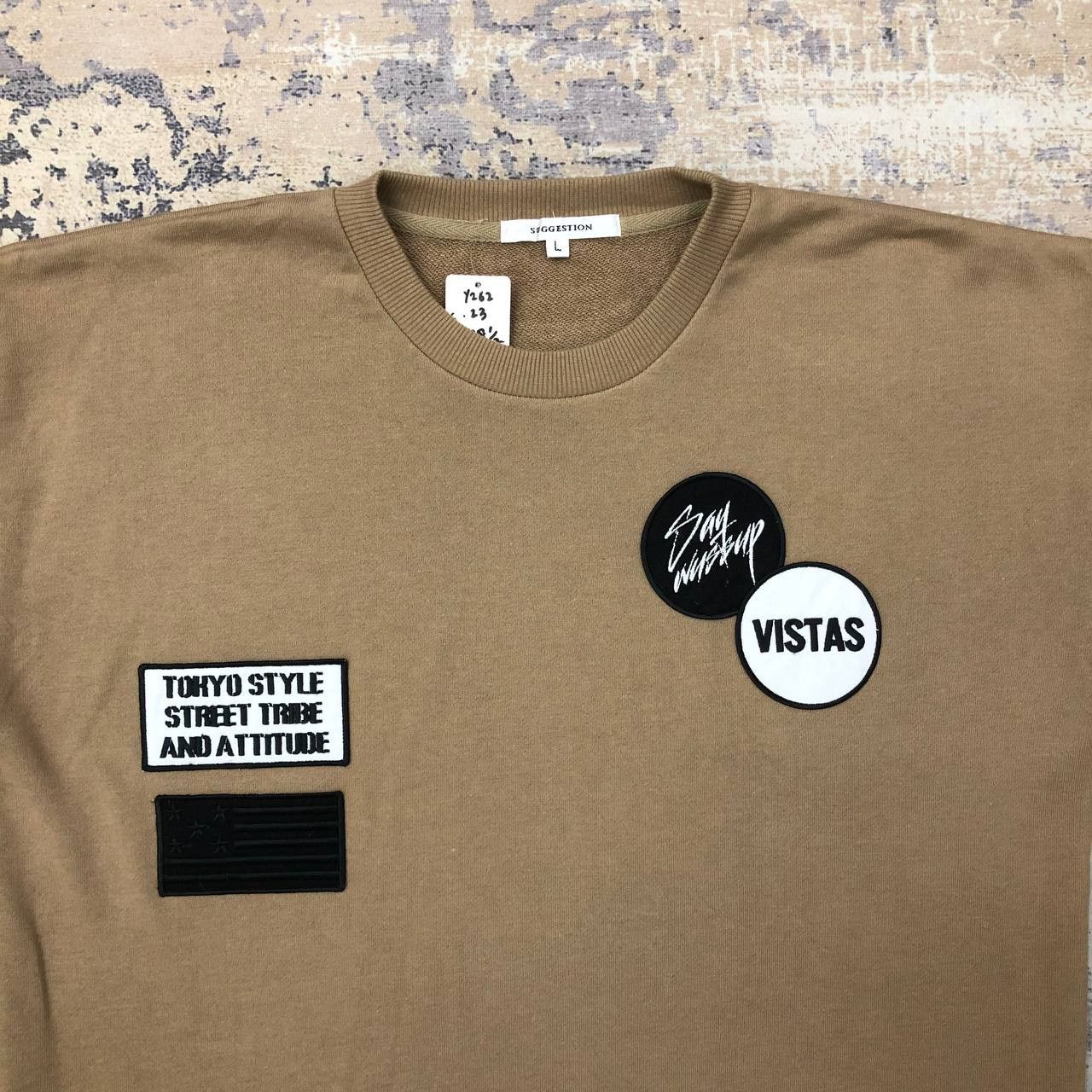 Japanese Brand Y262 SUGGESTION X PUNK TOKYO STYLE STREET TRIBE SWEATSHIRTS Size US L / EU 52-54 / 3 - 3 Thumbnail