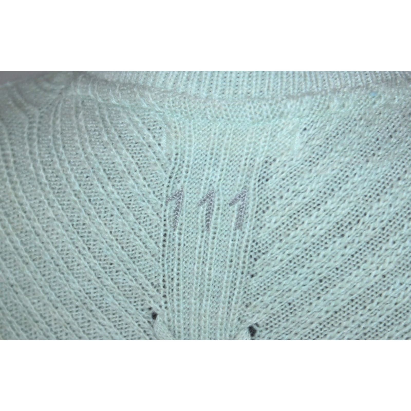 Vintage Odd Molly Green Pullover Womens Size 0 Alpaca Wool Sweater Size XS / US 0-2 / IT 36-38 - 7 Thumbnail