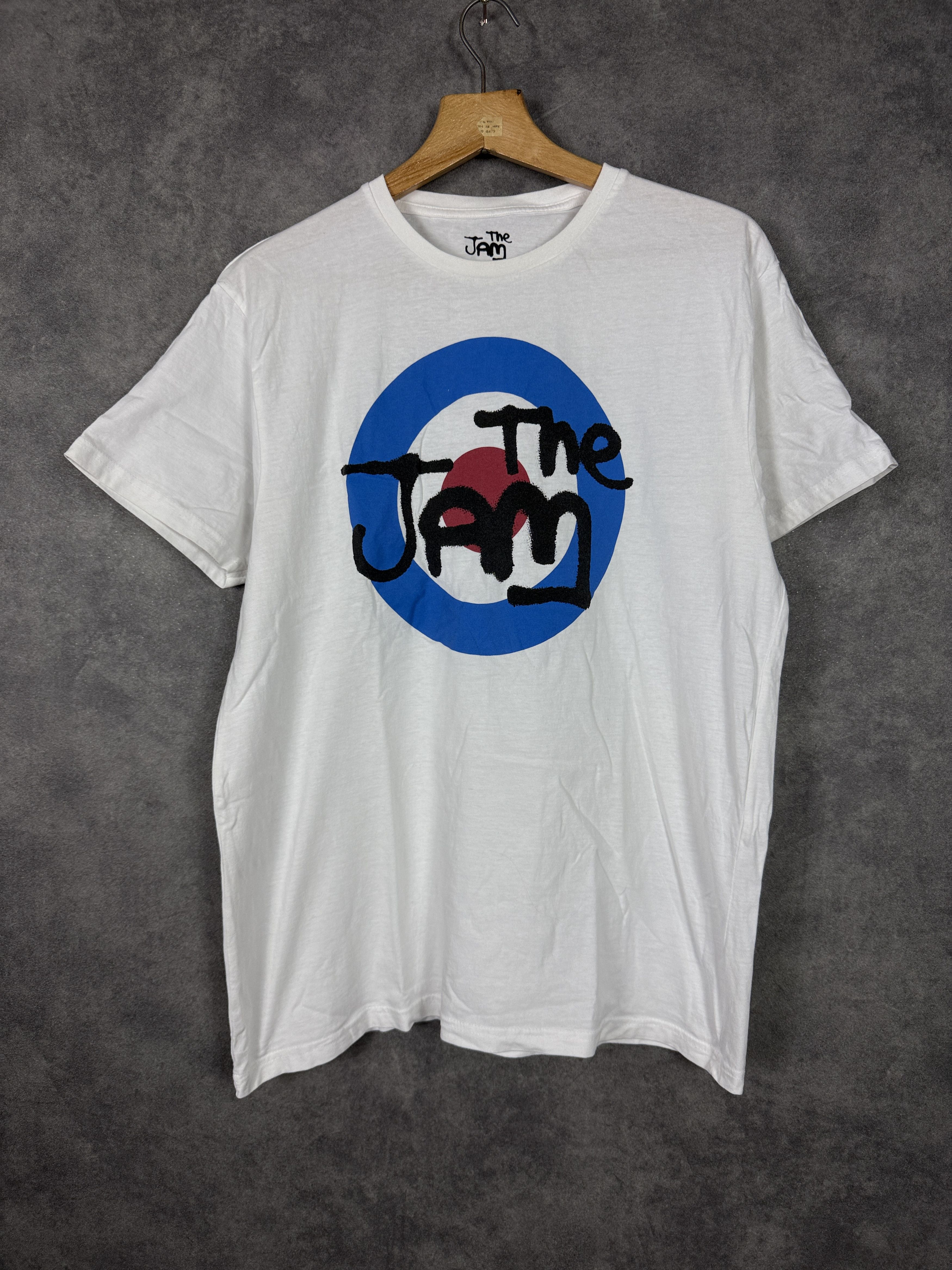 Band Tees The Jam concert rock t-shirt big logo print spellout classic Size US XL / EU 56 / 4 - 1 Thumbnail