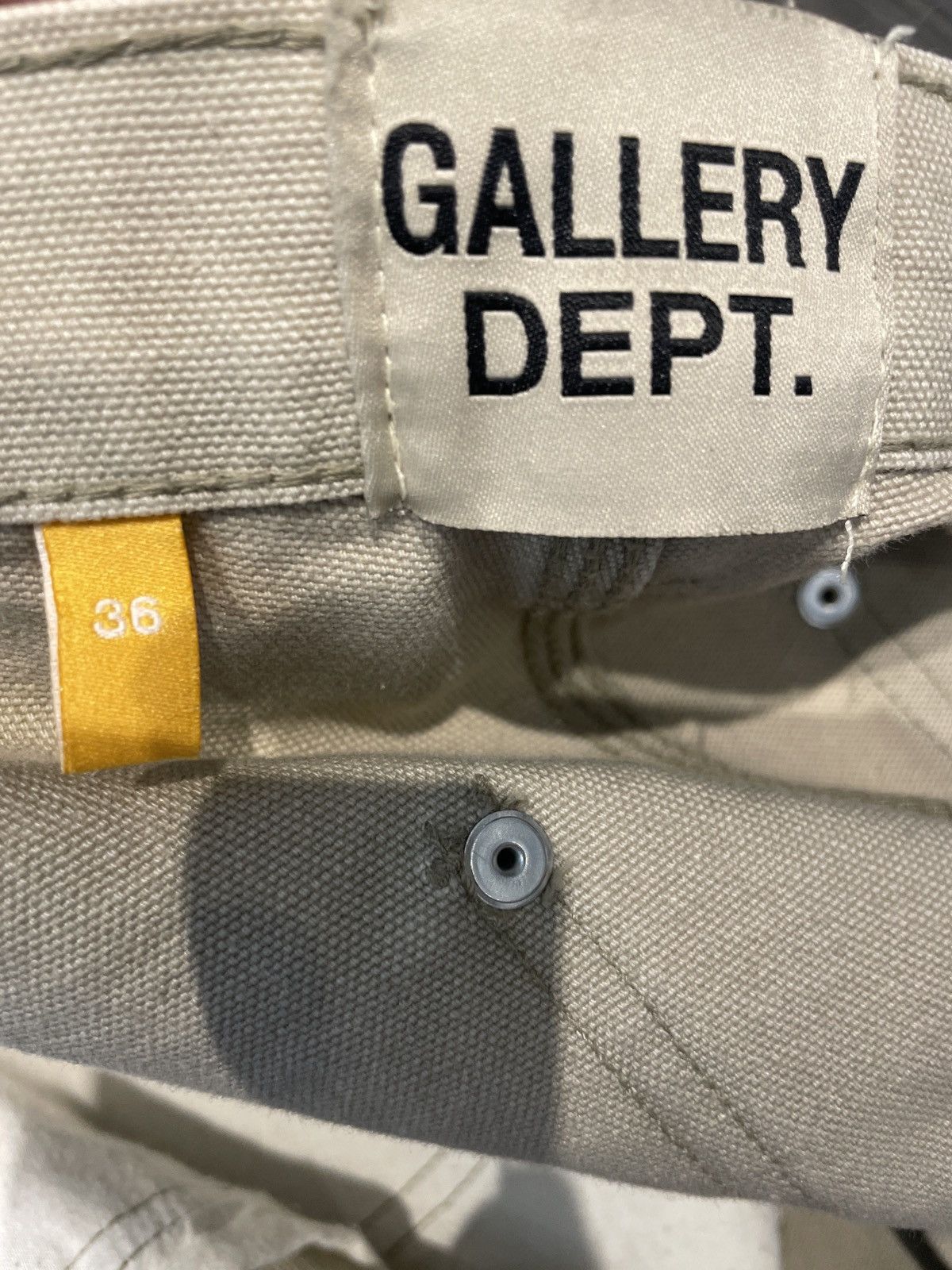 Gallery Dept. Gallery Department LA Flare Carpenter Pants Cement Size US 36 / EU 52 - 4 Thumbnail