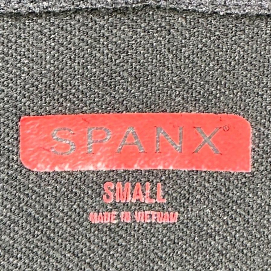 Spanx Spanx Hoodie Sweatshirt Womens Small Black Belted Long Sleeve Stretch Pullover Size S / US 4 / IT 40 - 4 Thumbnail