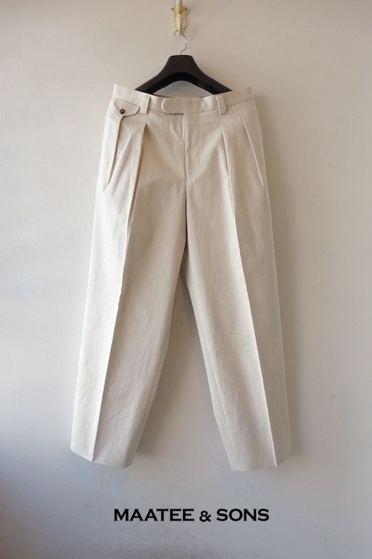 MAATEE & SONS AMERICAN TROUSER "LAURENCE" BAGGY CLOTH Size US 32 / EU 48 - 1 Thumbnail