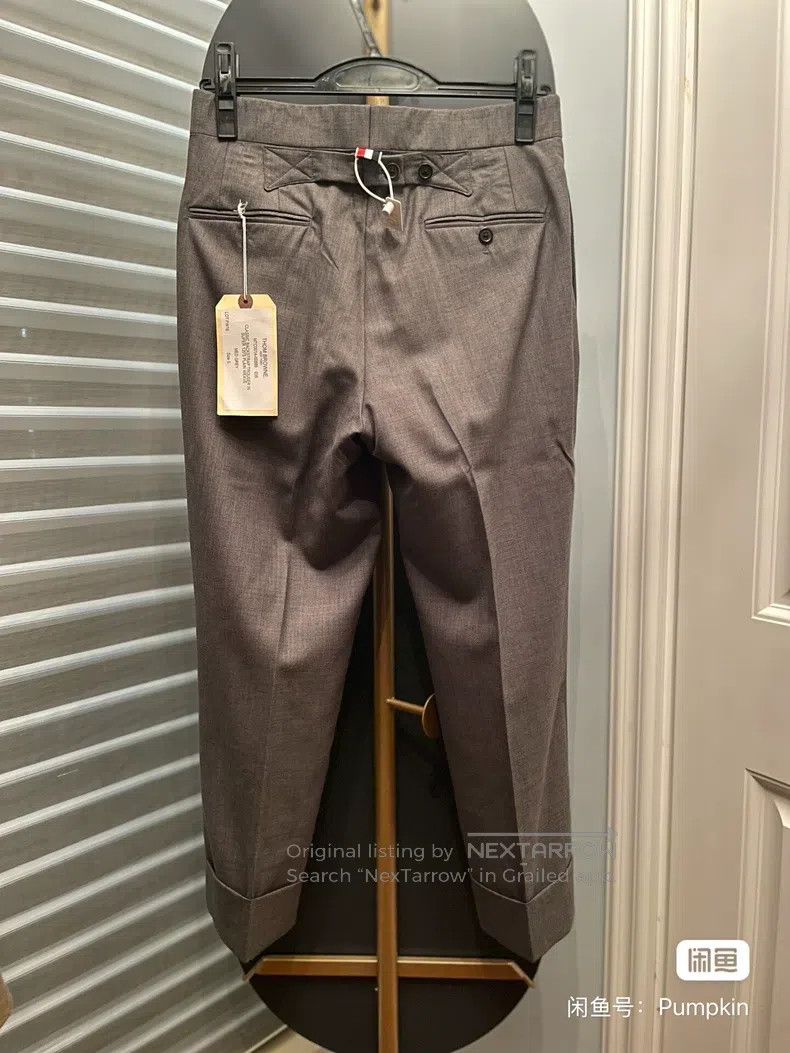 Thom Browne Thom Browne size 0 Wool pants Size 40S - 2 Thumbnail