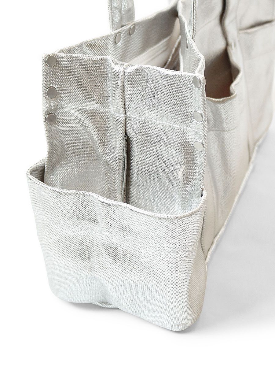 Kapital Kapital Foil canvas brick Tote Bag Size ONE SIZE - 4 Thumbnail