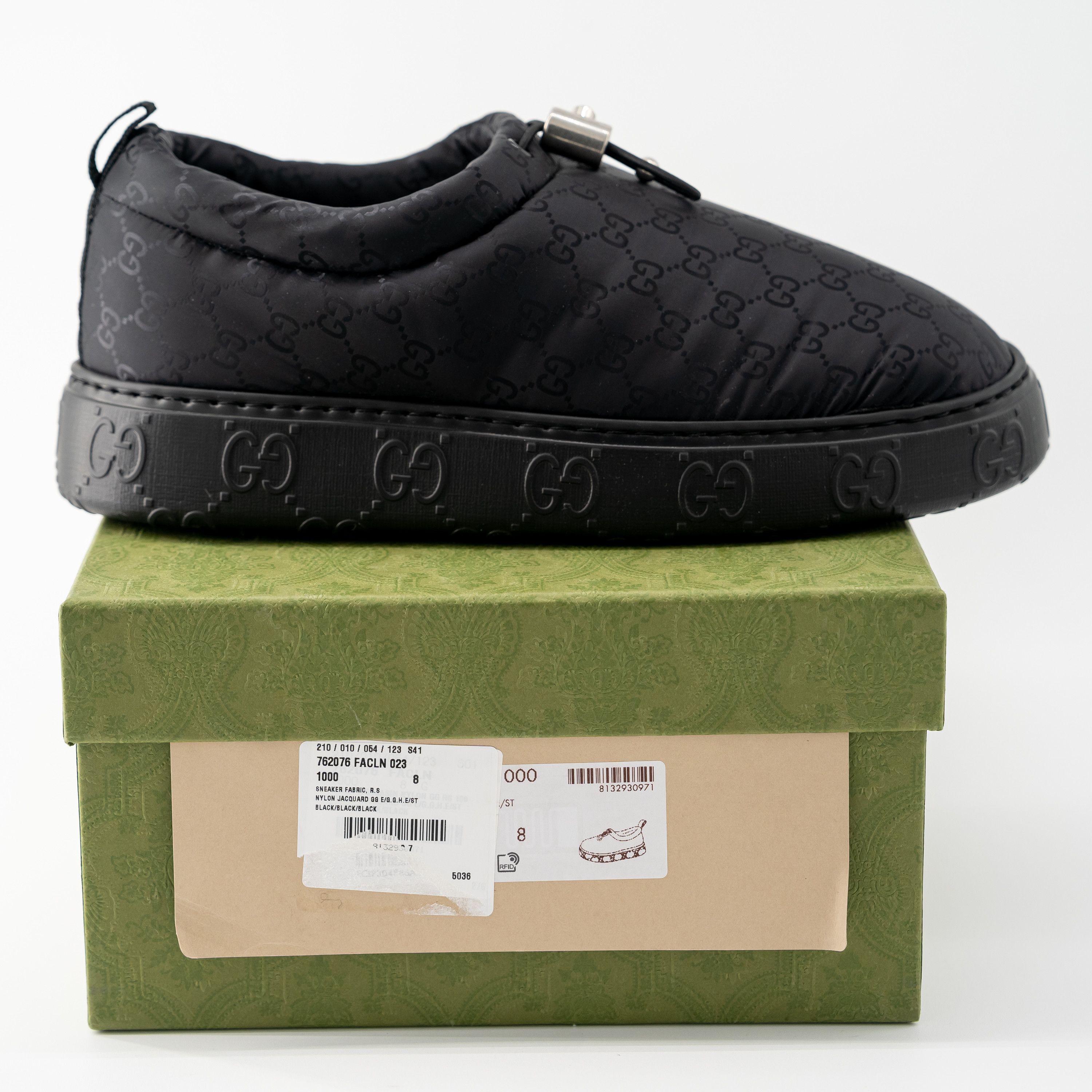 Gucci size 8G - Gucci Nylon GG Black Boots padded drawstring Size US 8.5 / EU 41-42 - 9 Thumbnail