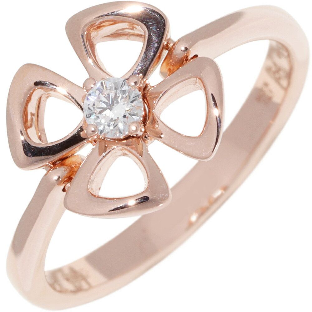 Bvlgari Bvlgari Bvlgari Fiorever Au750 Diamond Ring Size 54 Precious Metal Ring 355312 AN858438 DUTY FREE for USA Size ONE SIZE - 1 Thumbnail