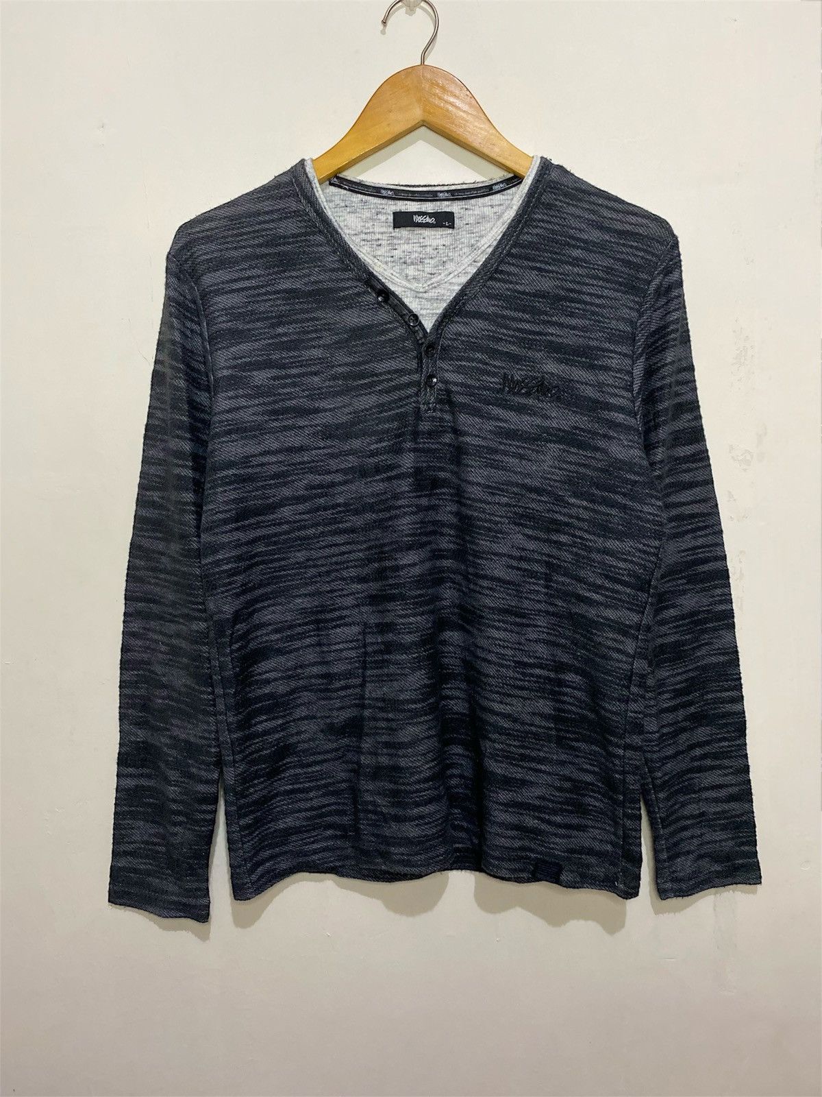 Long Sleeve MOSSIMO Double Layer Japan style