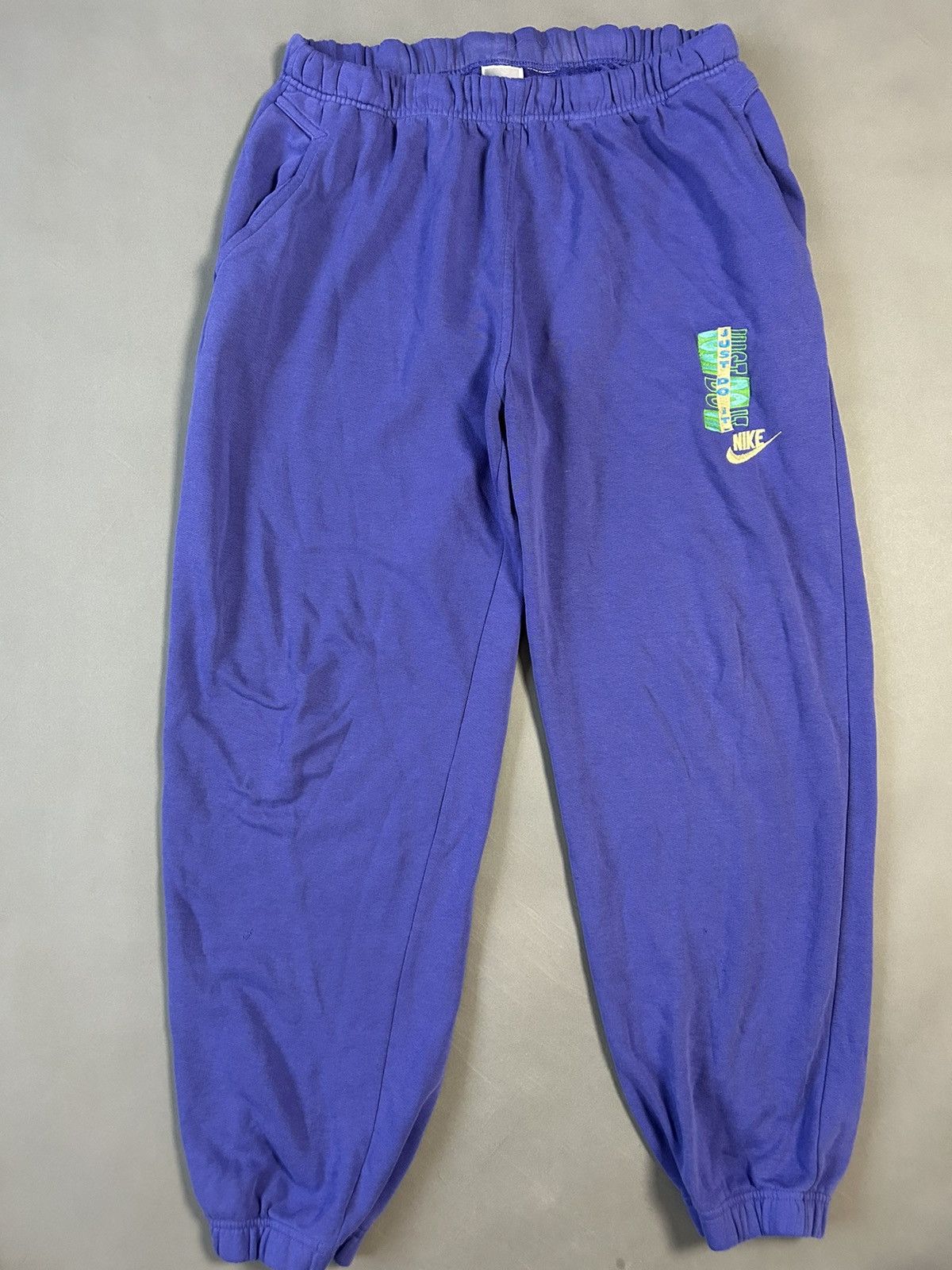 Nike × Vintage Nike Purple track suit sweatshirt sweatpants 90s Size US XL / EU 56 / 4 - 6 Thumbnail