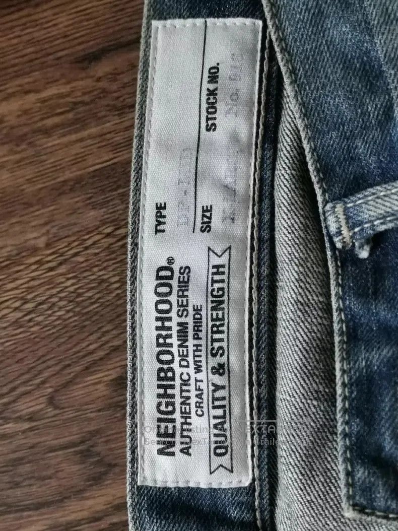 Neighborhood Neighborhood NB HD 16as Denim Jeans. Size US 34 / EU 50 - 2 Thumbnail