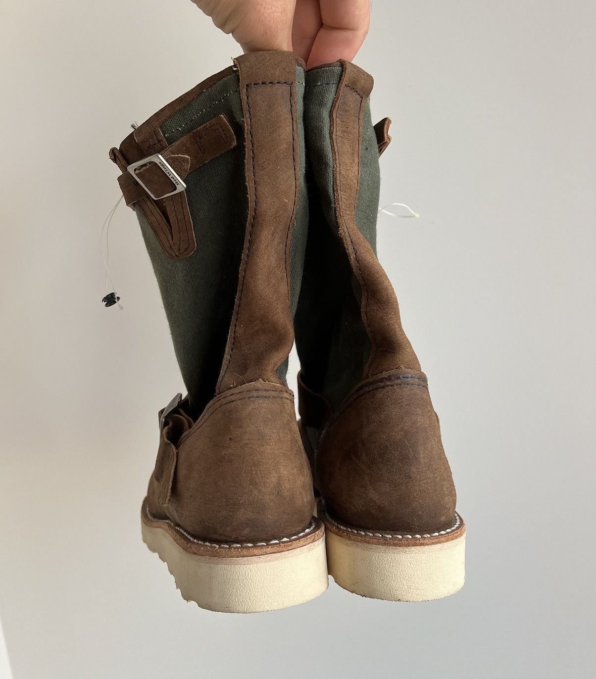 Red Wing × Vintage Vintage Red Wing 2980 Suede Brown Boots Shoes Size US 5 / EU 37 - 10 Thumbnail
