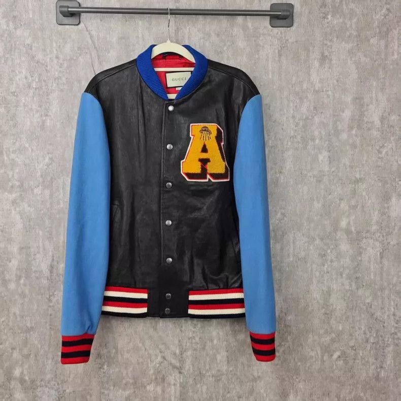 Gucci Gucci Flying saucer baseball uniform jacket Size US S / EU 44-46 / 1 - 1 Thumbnail