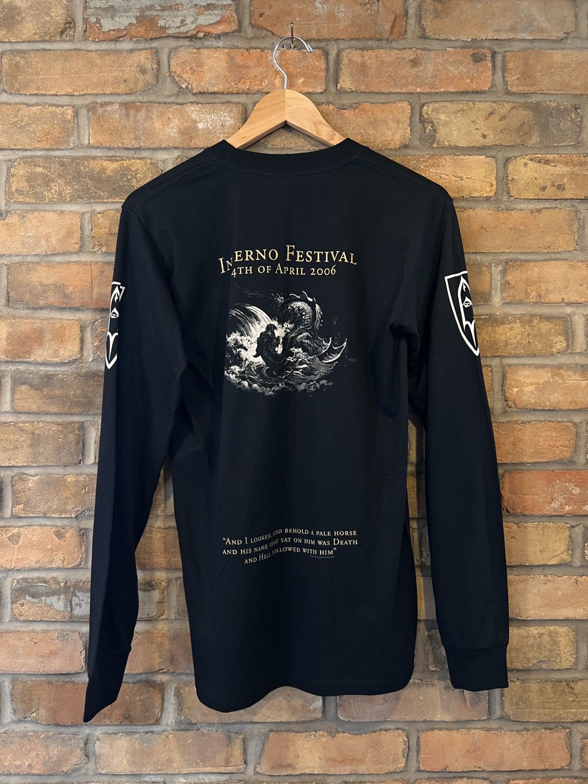Band Tees 06’ Emperor “Rider” Inferno Festival Long Sleeve Size US S / EU 44-46 / 1 - 2 Thumbnail