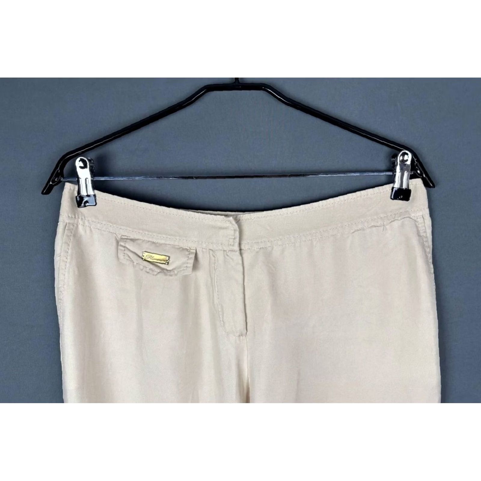 Blumarine Blumarine Pants Size 38 Beige Size 26" / US 2 / IT 38 - 5 Thumbnail