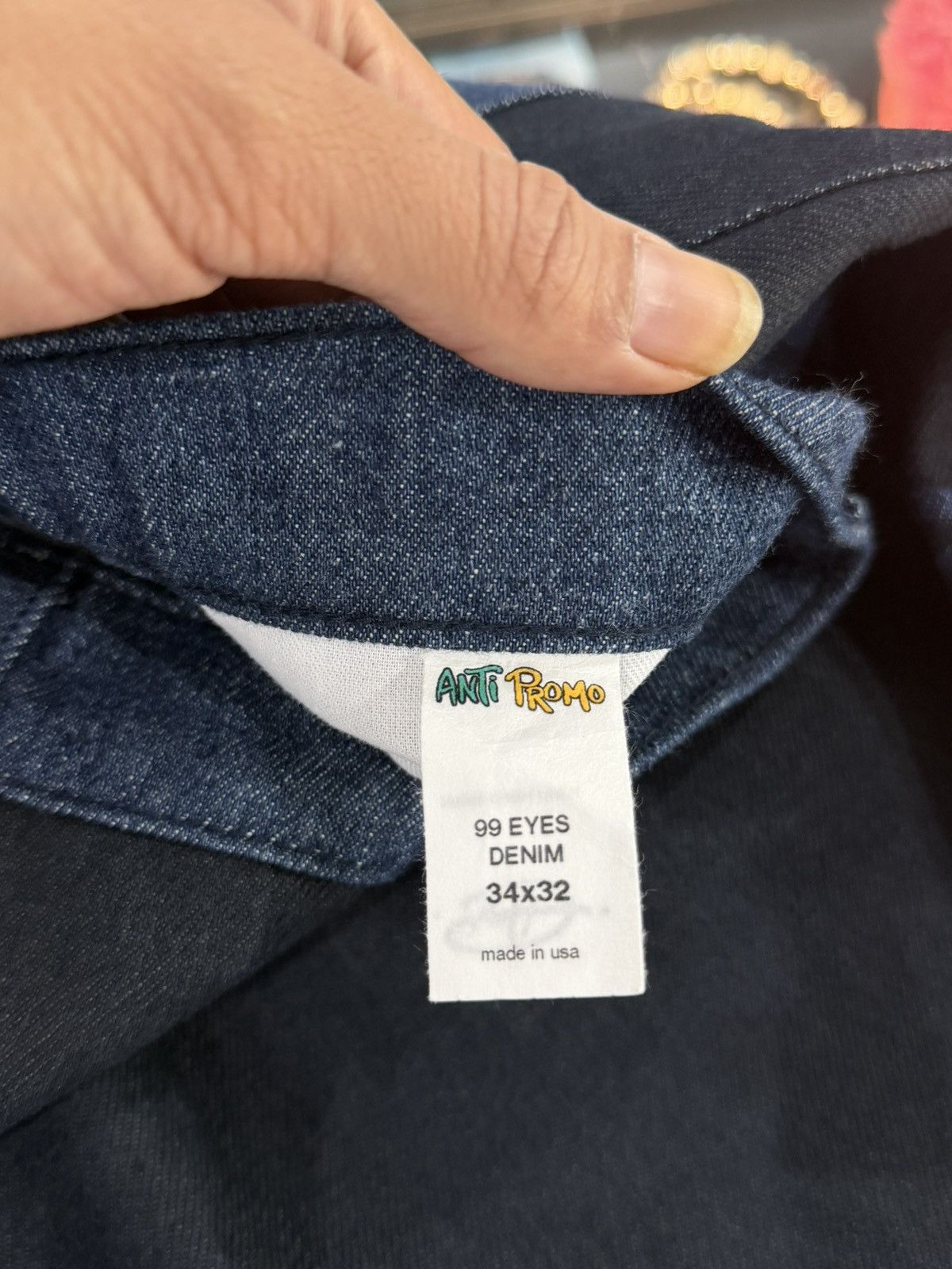 Matty Boy Matty Boy 99 Eyez Denim Jeans Size US 34 / EU 50 - 7 Thumbnail