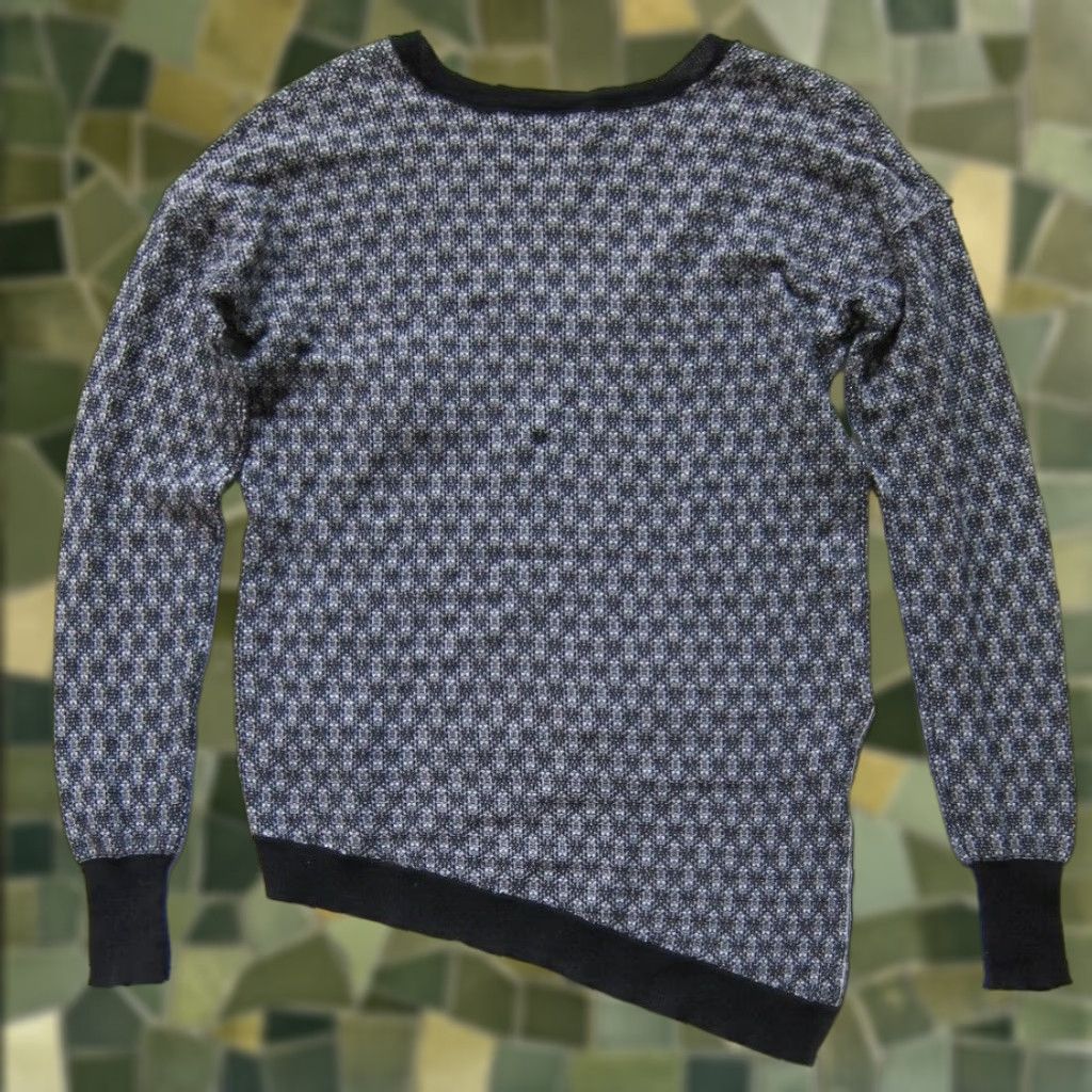 Vintage Leith Sweater Women S Black Cotton V-Neck Lightweight Knit Pullover 100% Cotton All Seasons Long Sleeve Tops Autumn Winter Black S Womens Size S / US 4 / IT 40 - 1 Thumbnail