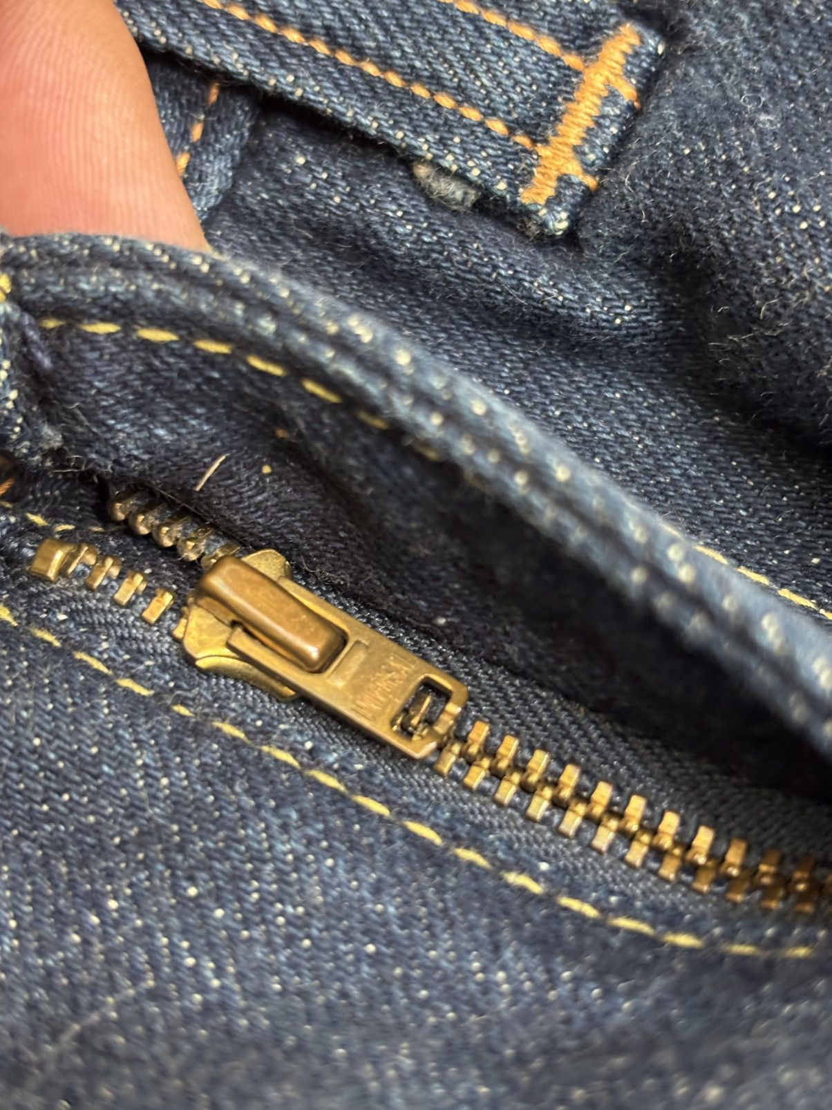 Jelado 💥Sturdy Flare💥Archival Jelado Japan Flare Biker Denim F603 Size US 27 - 22 Thumbnail