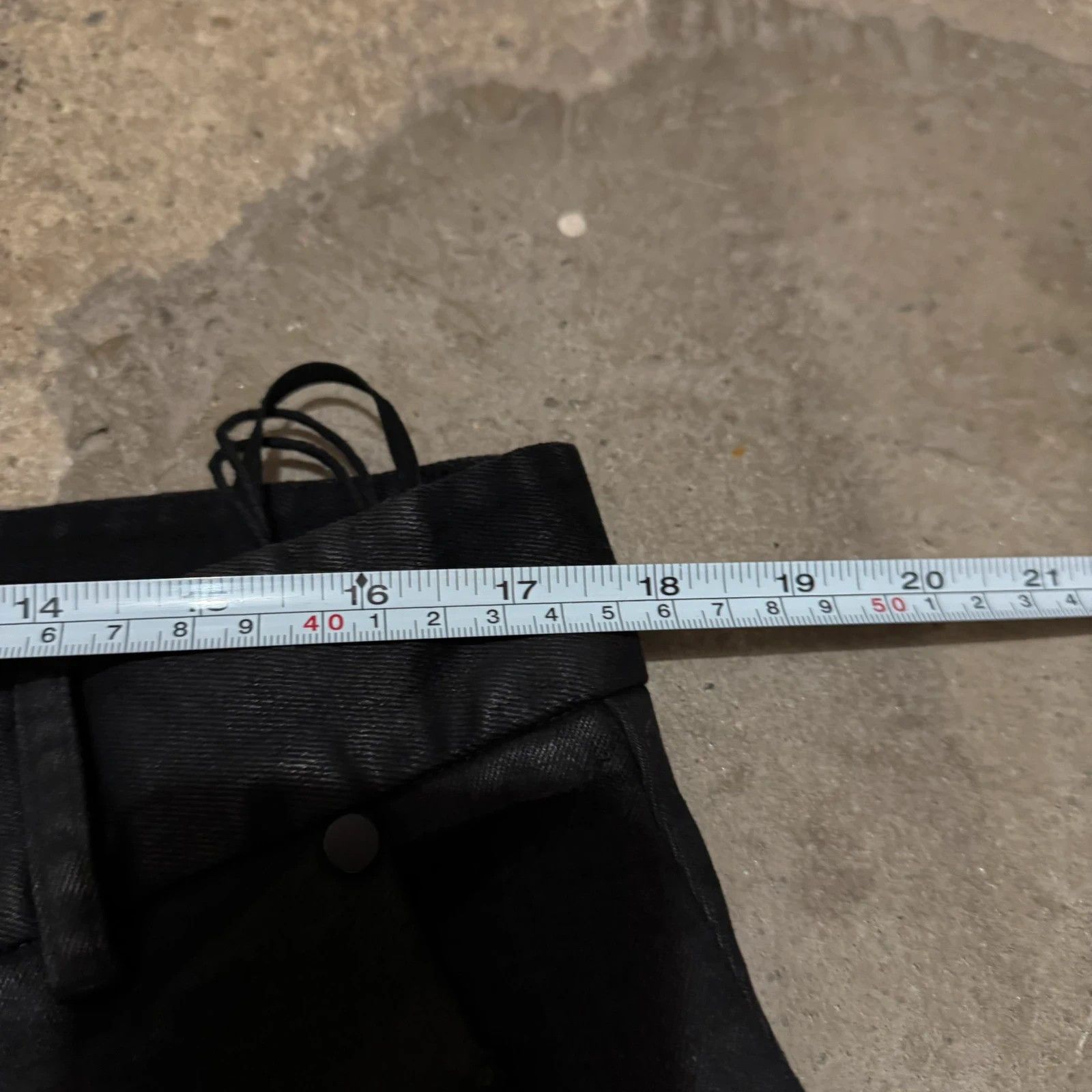 MD75 Md75 waxed j-cut pants Size US 33 - 15 Thumbnail