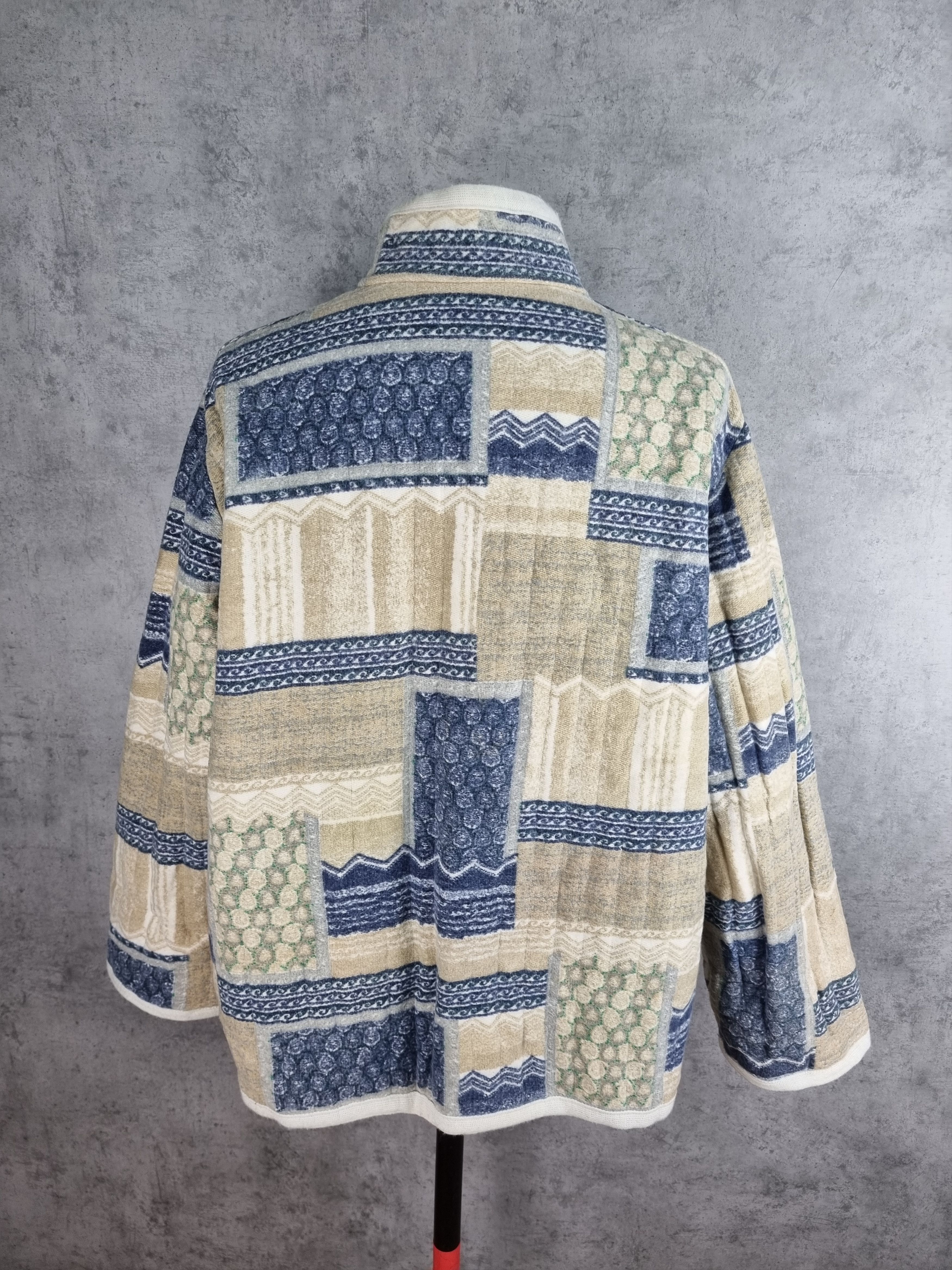 Japanese Brand × Vintage Vintage KIMONO Quilted Jacket Patchwork KAPITAL style Size US L / EU 52-54 / 3 - 6 Thumbnail