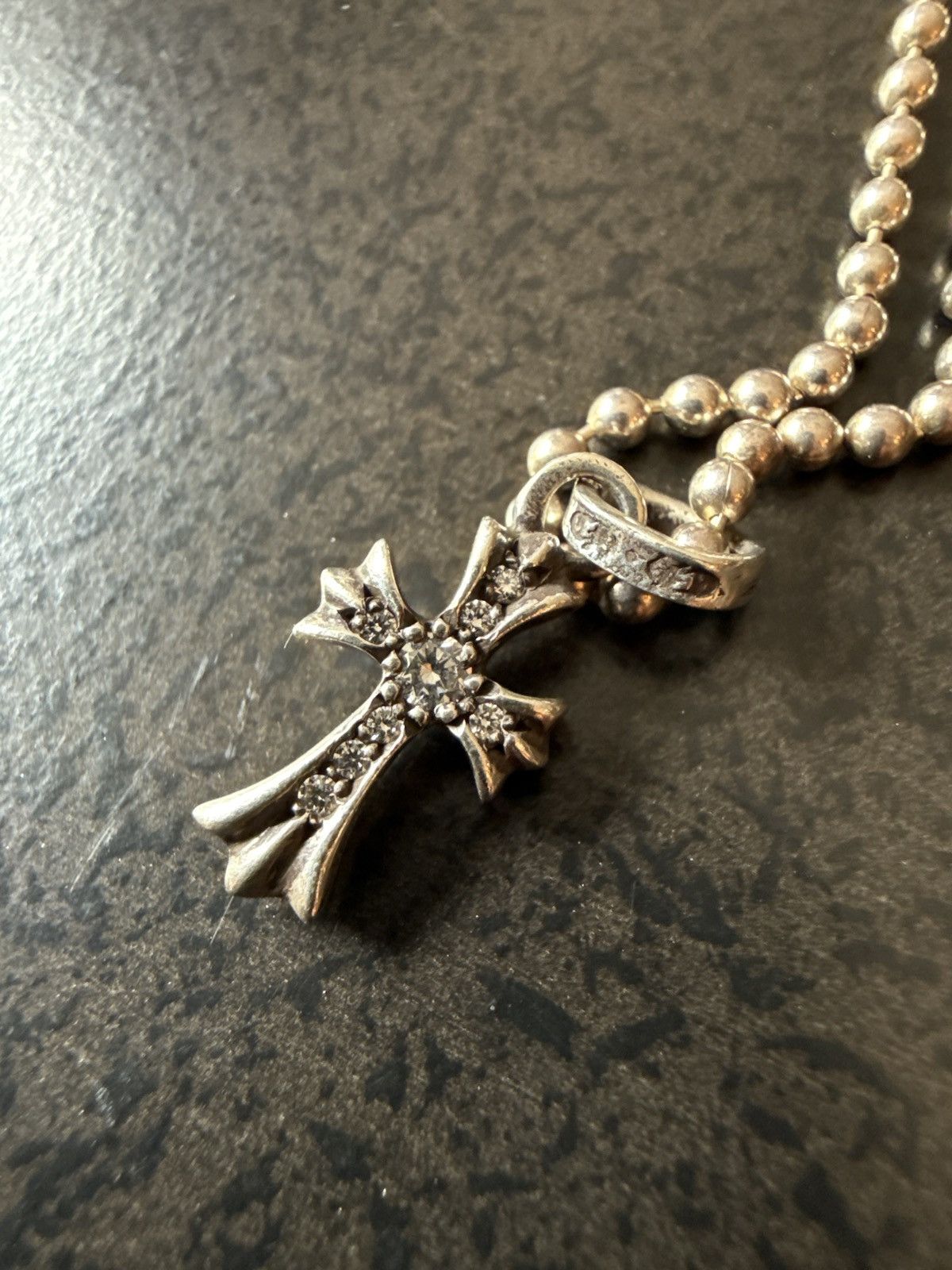 Chrome hearts BBY Fat .925 (pink diamond)