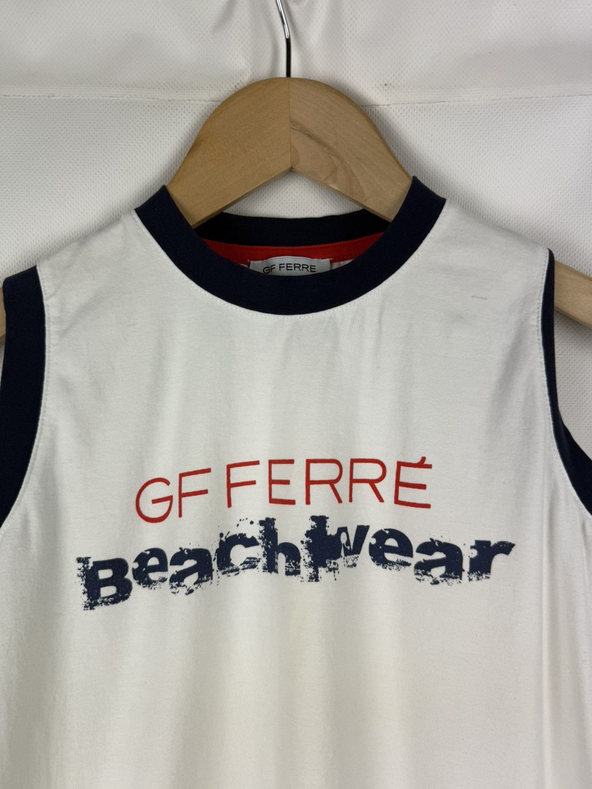 GF Ferre GF Ferre Teens Y2K Big Logo Sleeveless Tank TopLadies XXS Size XXS / US 00 / IT 34 - 8 Thumbnail