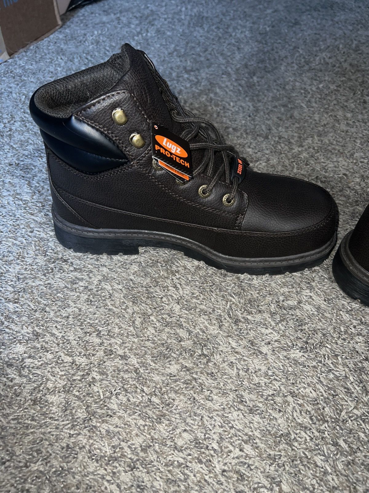 Lugz Lugz Pro-Tech Steel Toe Slip Resistant Boots Size US 10 / EU 43 - 3 Thumbnail