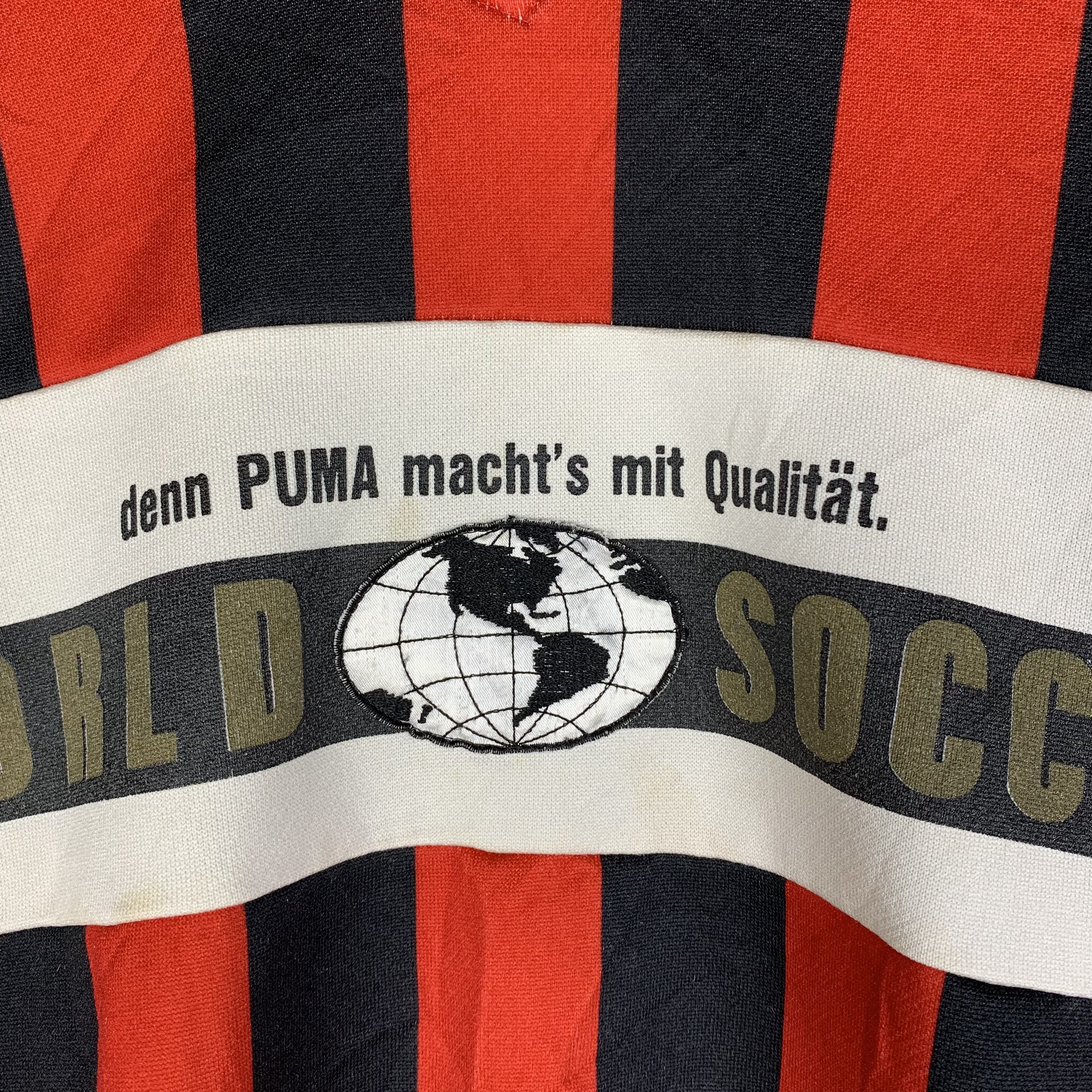 Puma Vintage Puma World Soccer Hit Union Sweater Crewneck Size US M / EU 48-50 / 2 - 4 Thumbnail