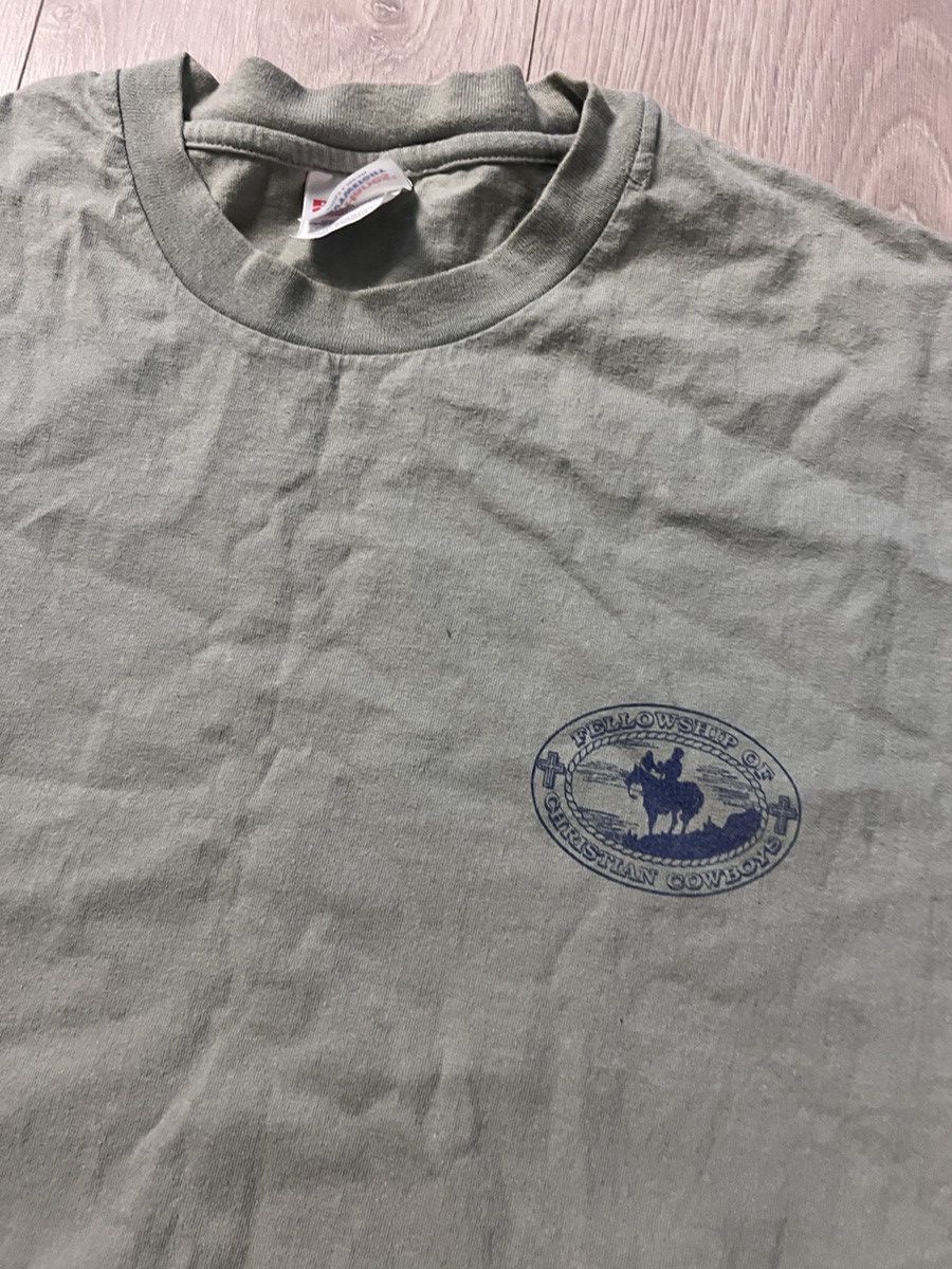 Other Vintage Christian Cowboy Felloweship John 3:16 T Shirt Y2K Size US L / EU 52-54 / 3 - 5 Thumbnail