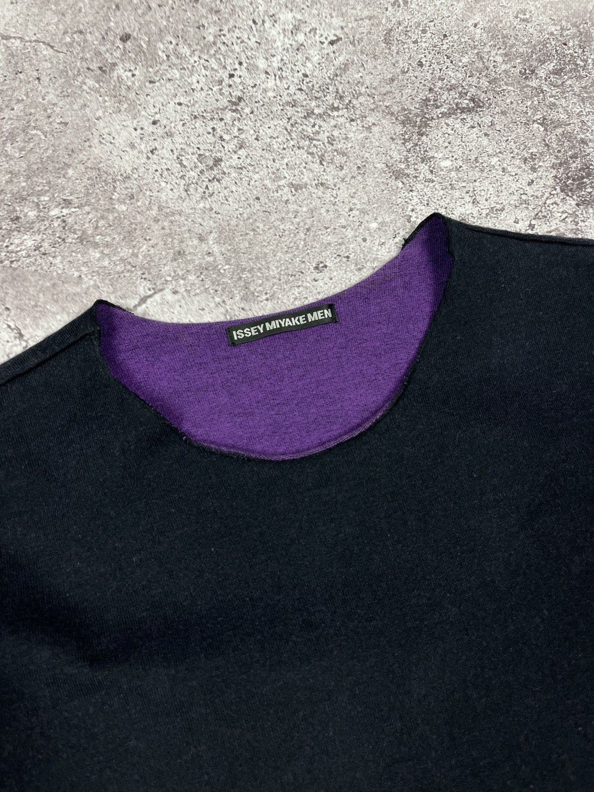 Issey Miyake × Japanese Brand × Vintage Rare Vintage🔥Issey Miyake Men Destroyed Collar Size US M / EU 48-50 / 2 - 5 Thumbnail