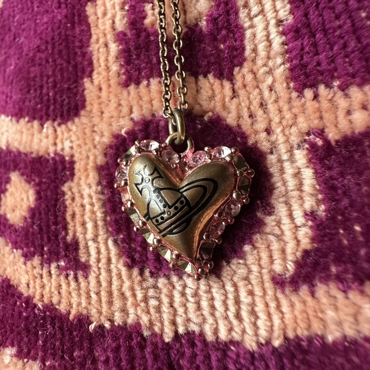 Vivienne Westwood Vivienne Westwood Heart Necklace Size ONE SIZE - 1 Thumbnail