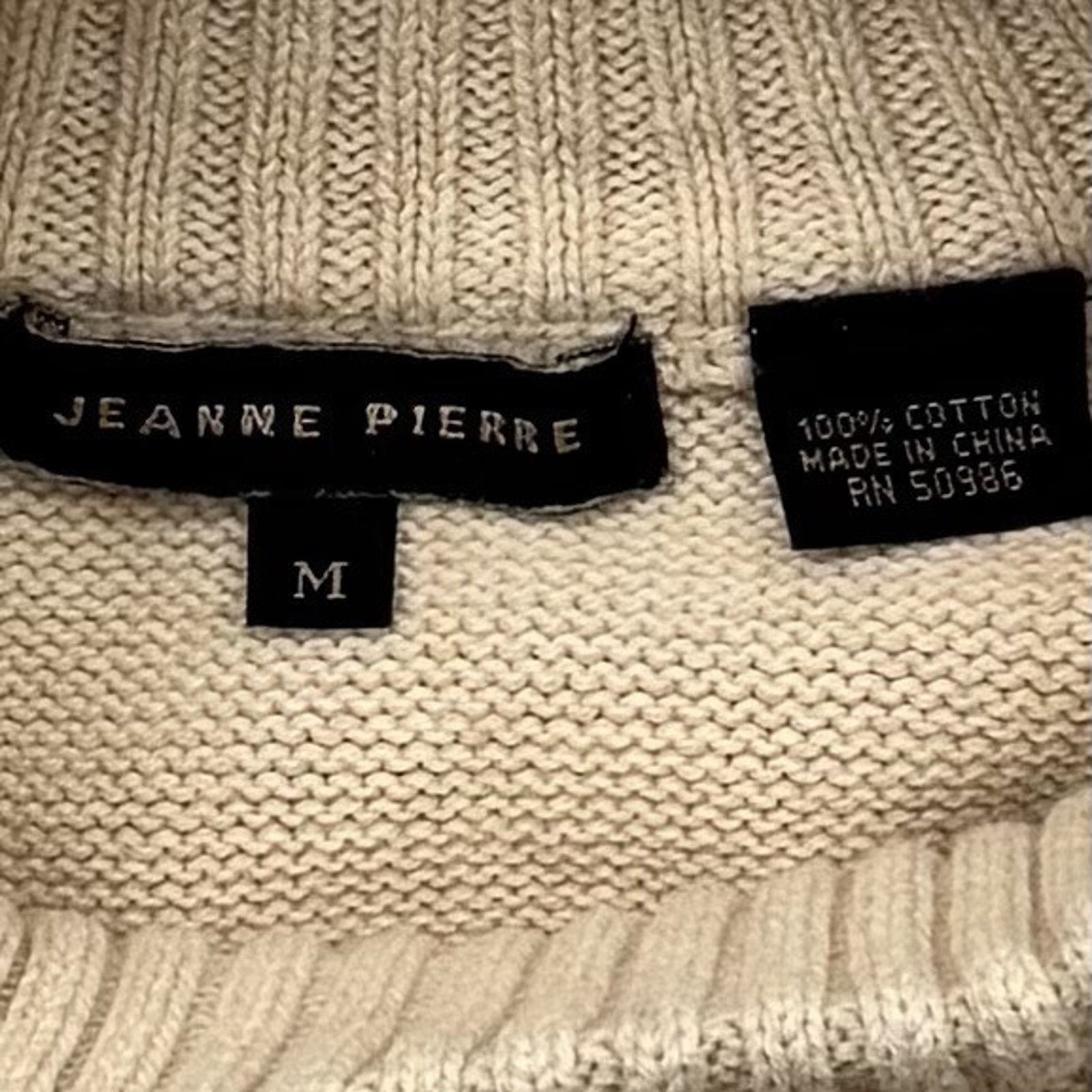Other Jeanne Pierre Sweater Women M Grandpacore Chic Cozy 2010 Size M / US 6-8 / IT 42-44 - 6 Thumbnail