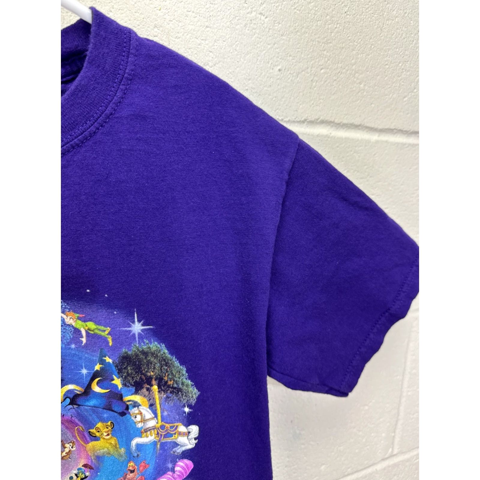 Disney Disney T Shirt Small Purple Mickey Mouse Cartoon Character Tee Mens Size S / US 4 / IT 40 - 7 Thumbnail