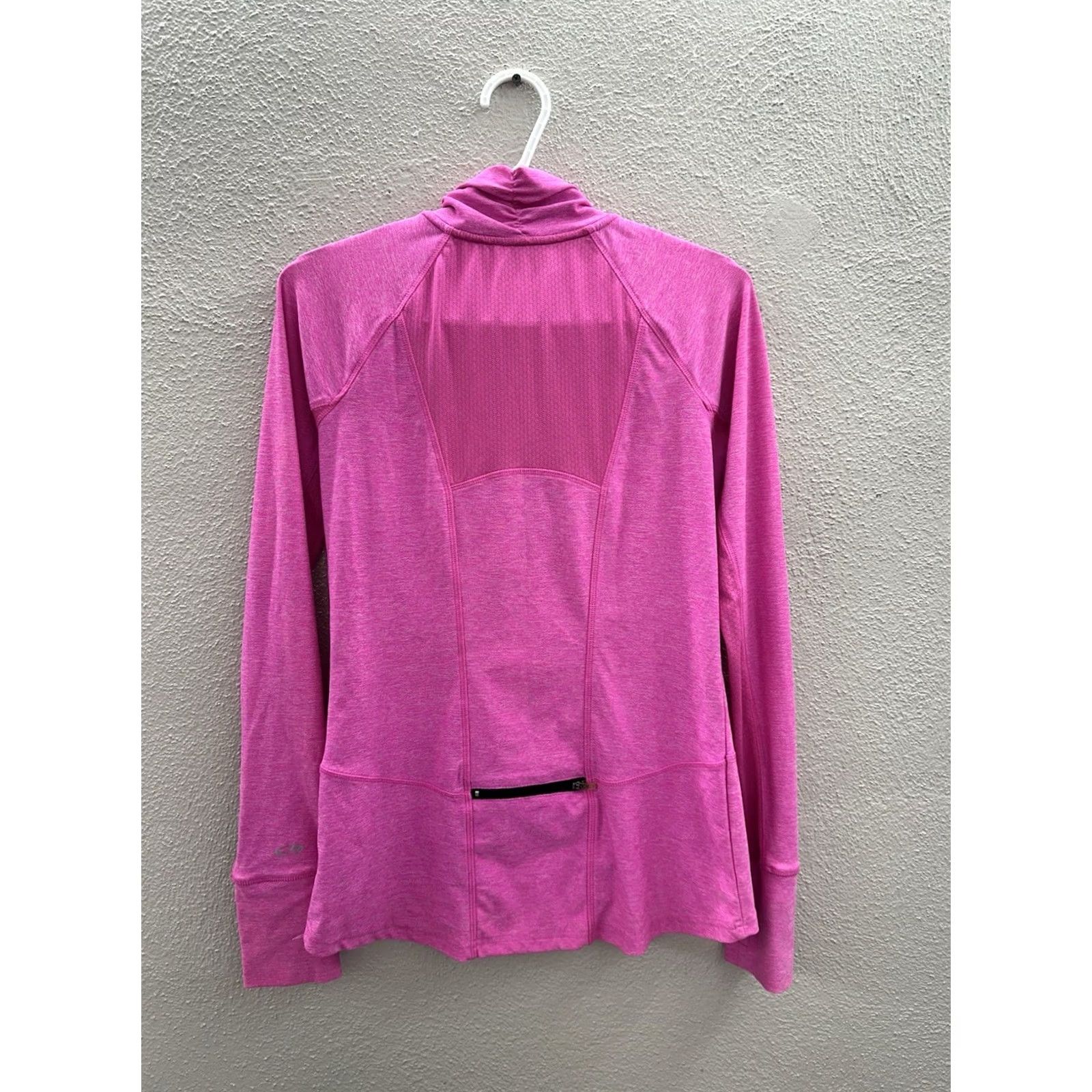 Champion Champion Womens Shirt XS Pink 1/4 Zip Long Sleeve Athletic Size XS / US 0-2 / IT 36-38 - 7 Thumbnail