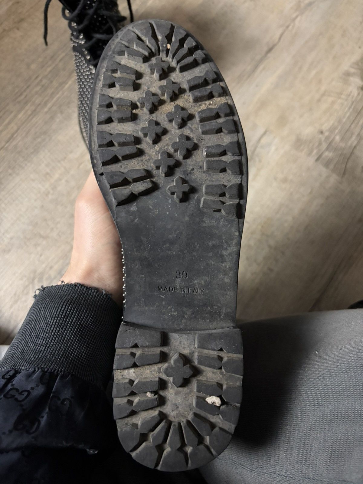 Saint Laurent Paris Saint Laurent Studded William Boot Size US 6 / EU 39 - 8 Thumbnail