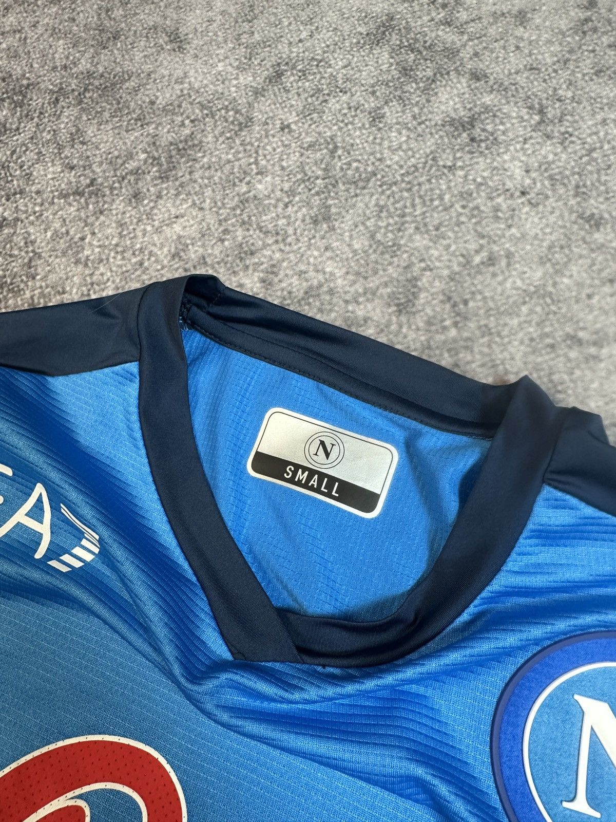 Emporio Armani Vintage EA7 Napoli Soccer Jersey Blokecore Style S Rare Size US S / EU 44-46 / 1 - 3 Thumbnail
