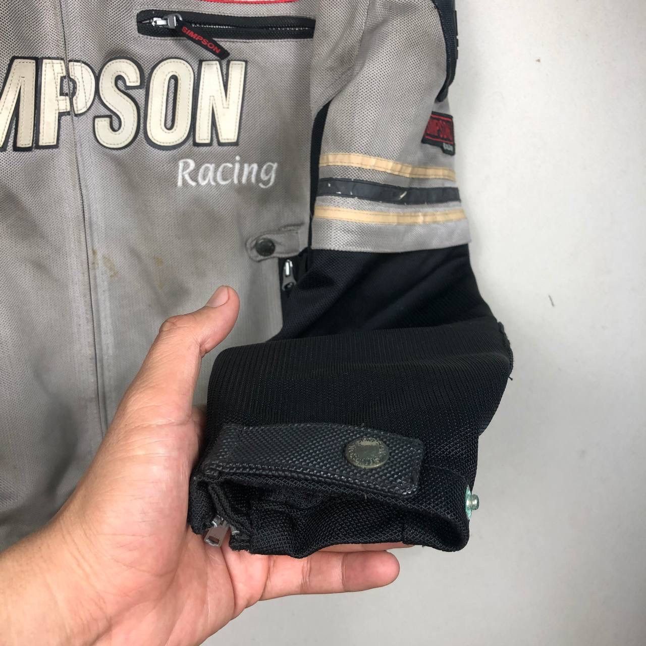 Sports Specialties × Vintage Vintage Simpson Mesh Riding Jacket Racing USA Padded Jacket Size US L / EU 52-54 / 3 - 8 Thumbnail