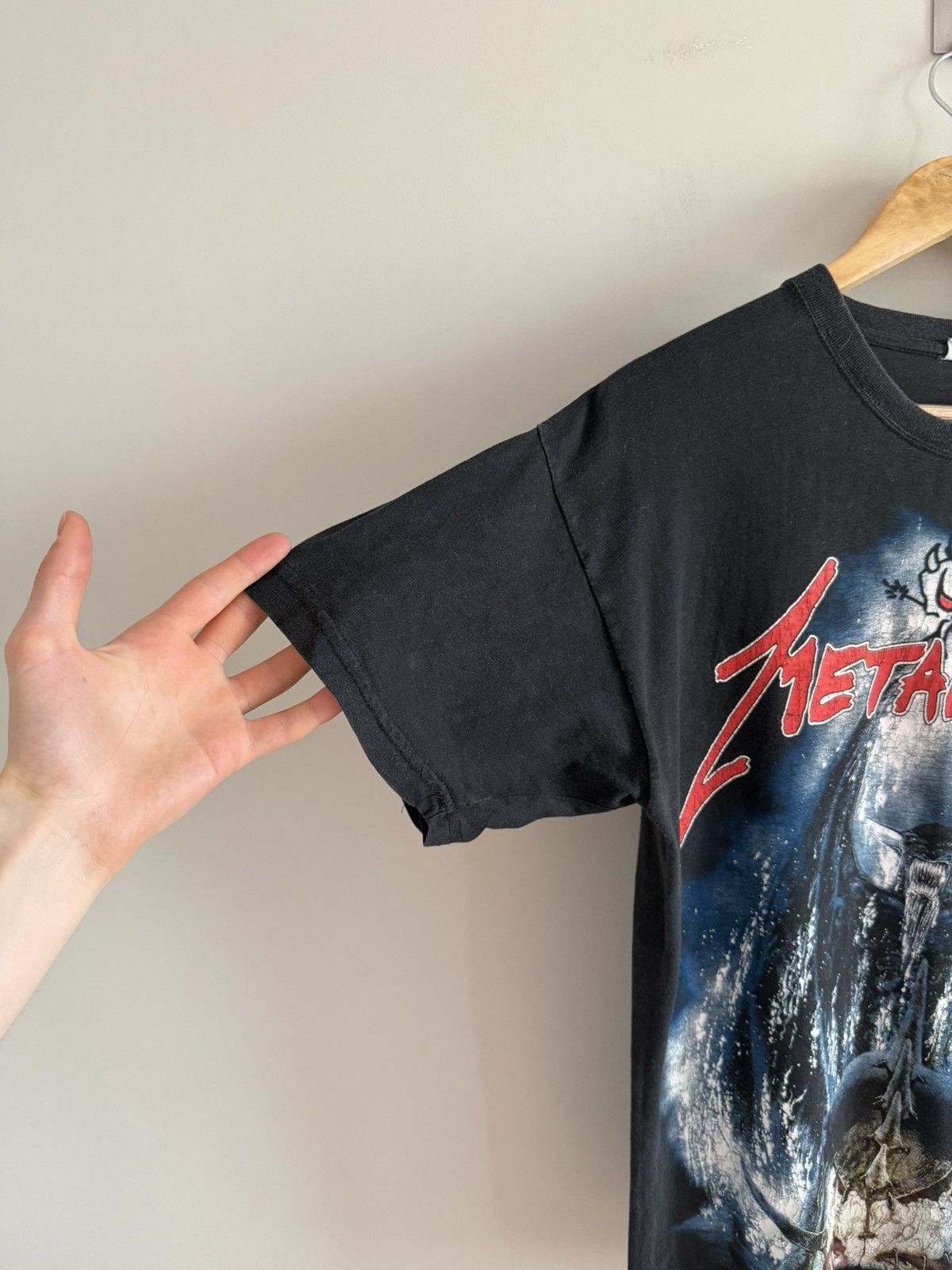 Metallica Metallica Vintage Band T-Shirt Size US M / EU 48-50 / 2 - 2 Thumbnail