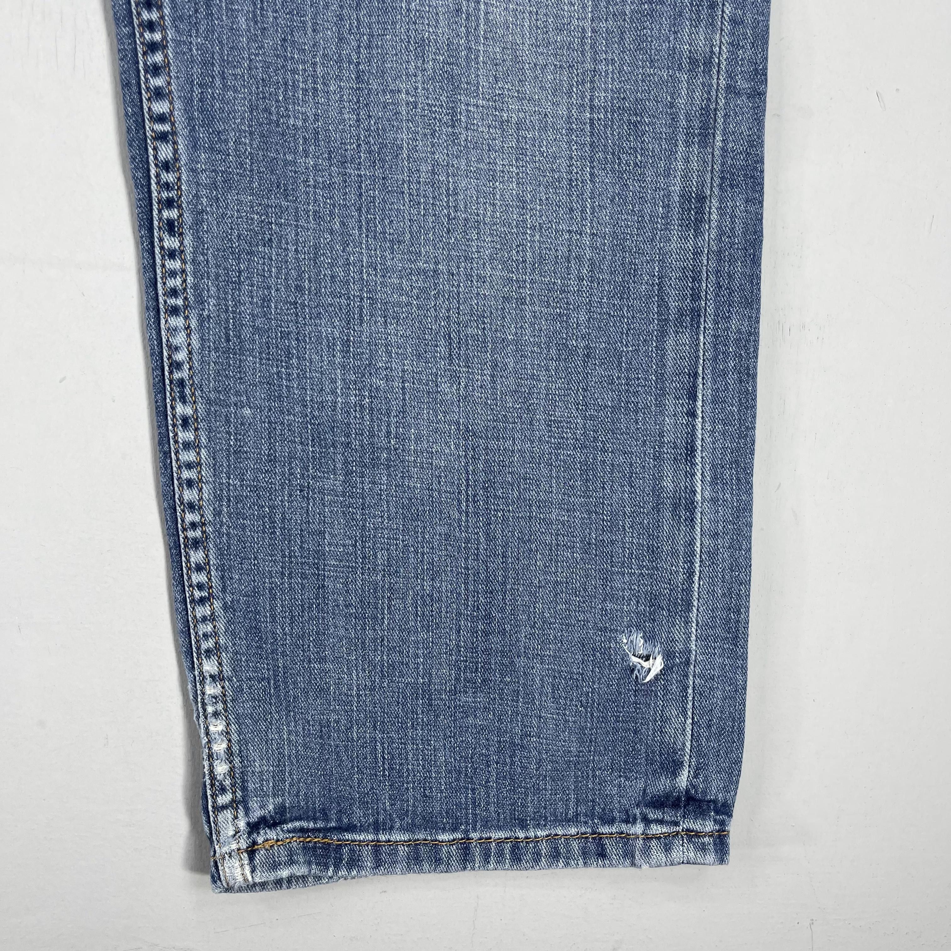 Levi's × Vintage Size 36 Vintage Levis 505 Distressed Medium Wash Jeans Size US 36 / EU 52 - 5 Thumbnail
