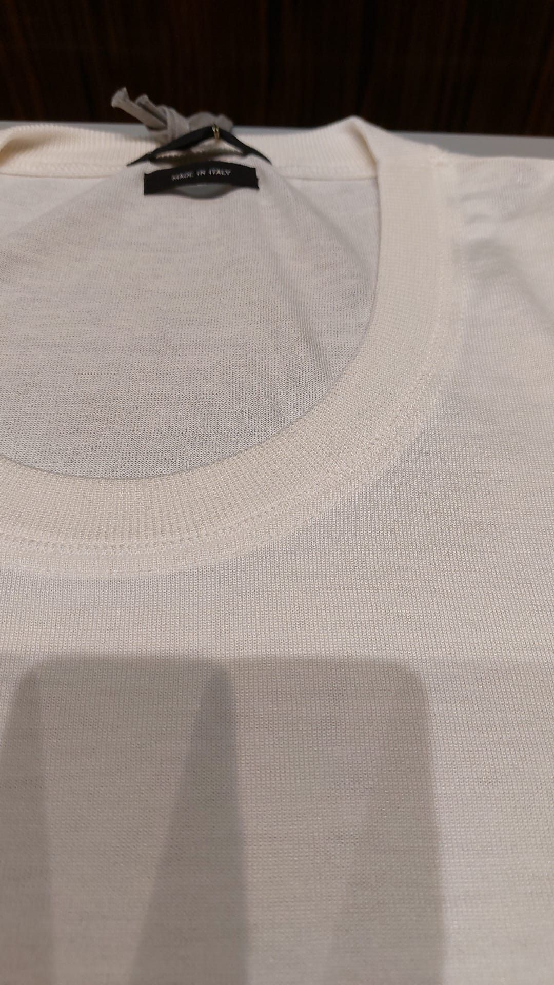 Tom Ford o1loc1c0924 KCS001 Short Sleeve T-Shirt in White Size US XXL / EU 58 / 5 - 2 Thumbnail