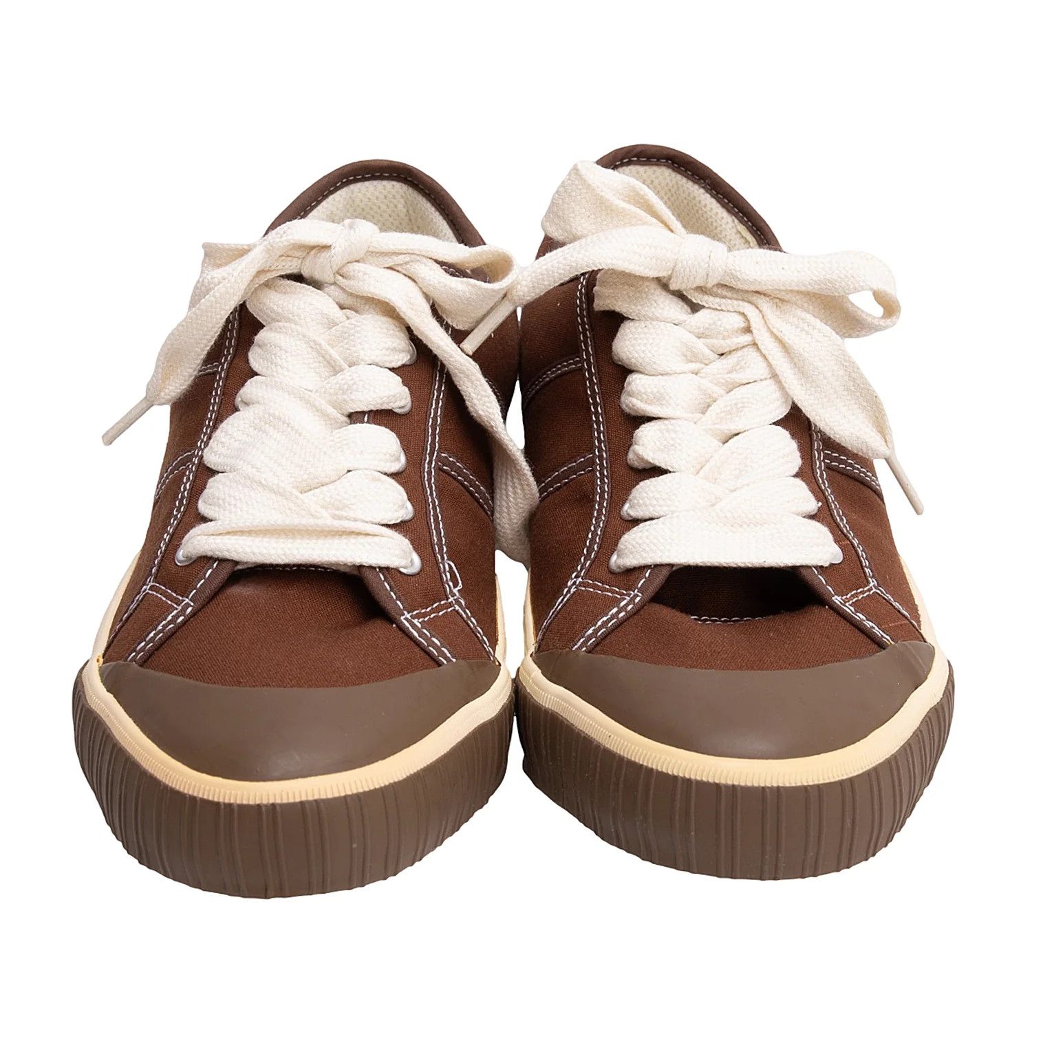 Ganryu Canvas Sneakers in Brown Size L (28th Position) Size US 10 / EU 43 - 2 Thumbnail