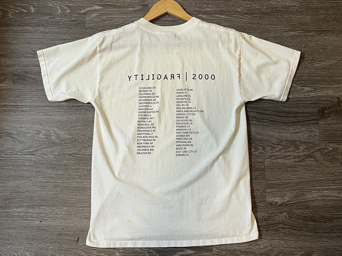 Vintage Nine Inch Nails NIN Vintage All Sport Fragility Tour T-Shirt Size US M / EU 48-50 / 2 - 12 Thumbnail