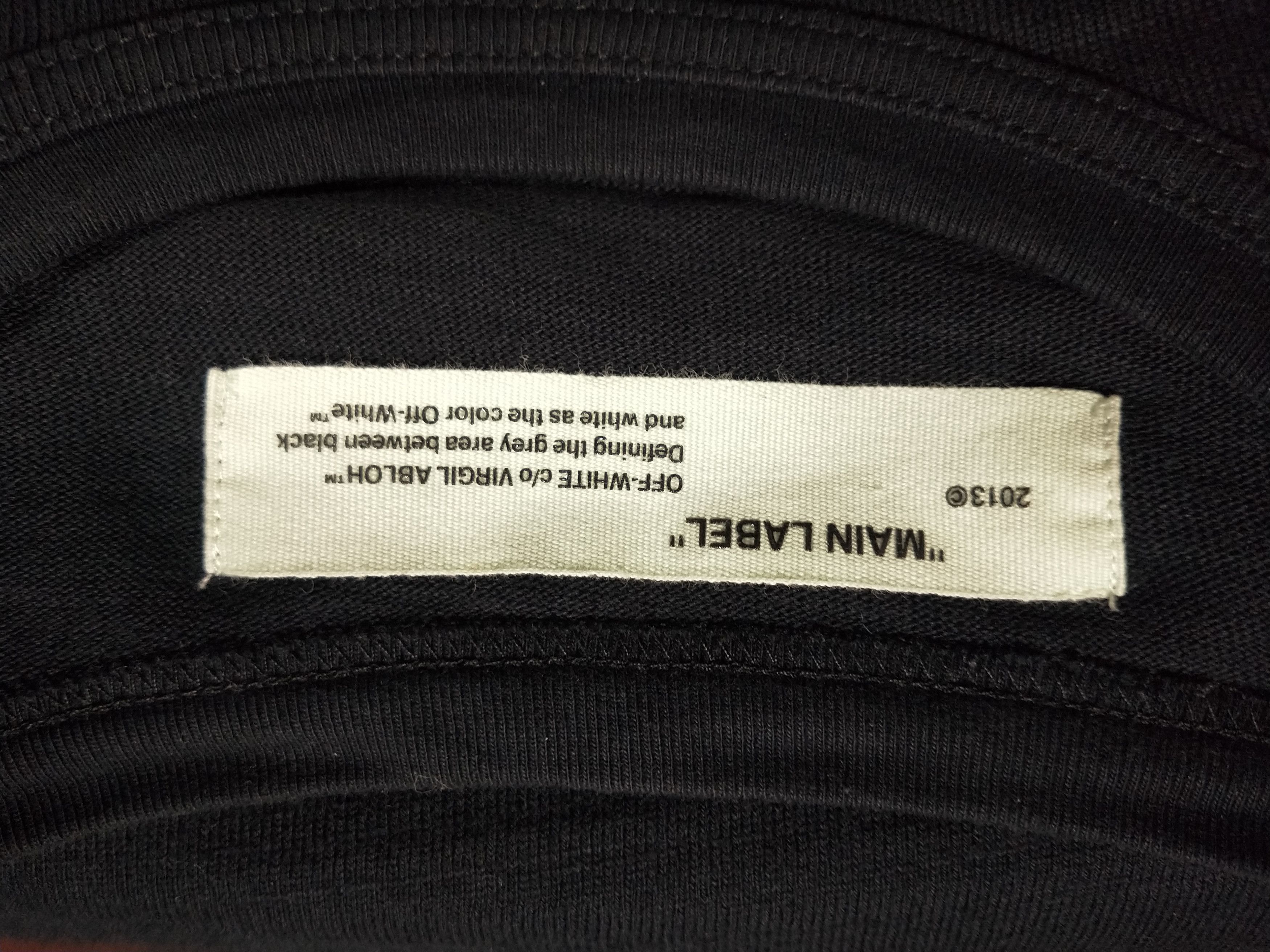 Off-White Diagonal Caravaggio L/S Tee Size US S / EU 44-46 / 1 - 4 Thumbnail