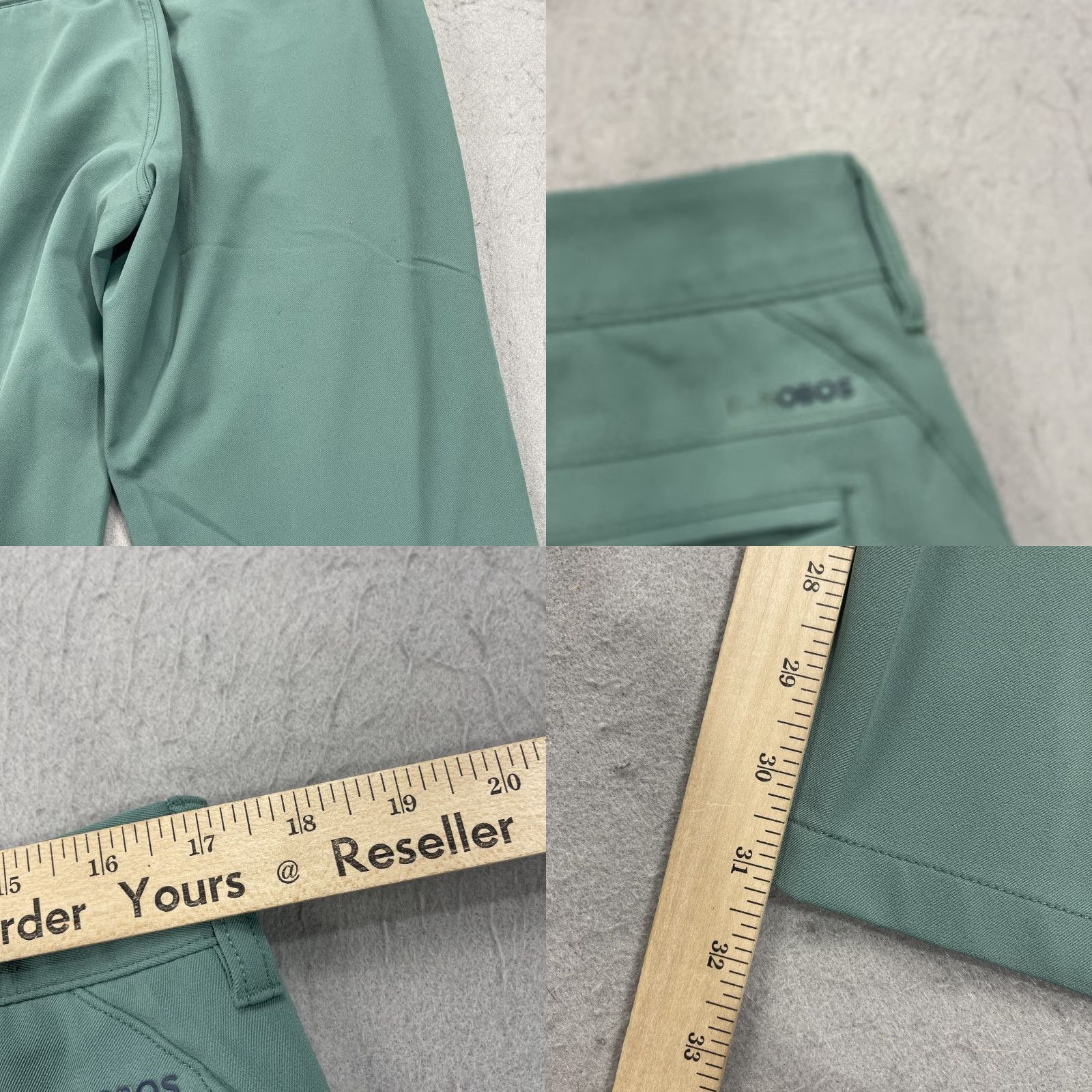 Bonobos Bonobos Mens Golf Pants 33x32 Athletic Fit Green Logo Chino Size US 33 - 8 Thumbnail