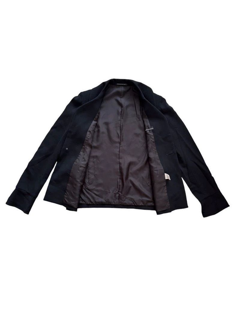 Yohji Yamamoto Yohji Yamamoto Wool one-button jacket 2504-Nextarrow Size L / US 10 / IT 46 - 3 Thumbnail