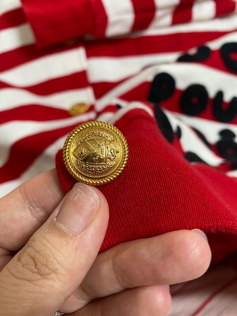 Gucci Gucci Size OS Red striped jacket 2504-Nextarrow Size US M / EU 48-50 / 2 - 2 Thumbnail