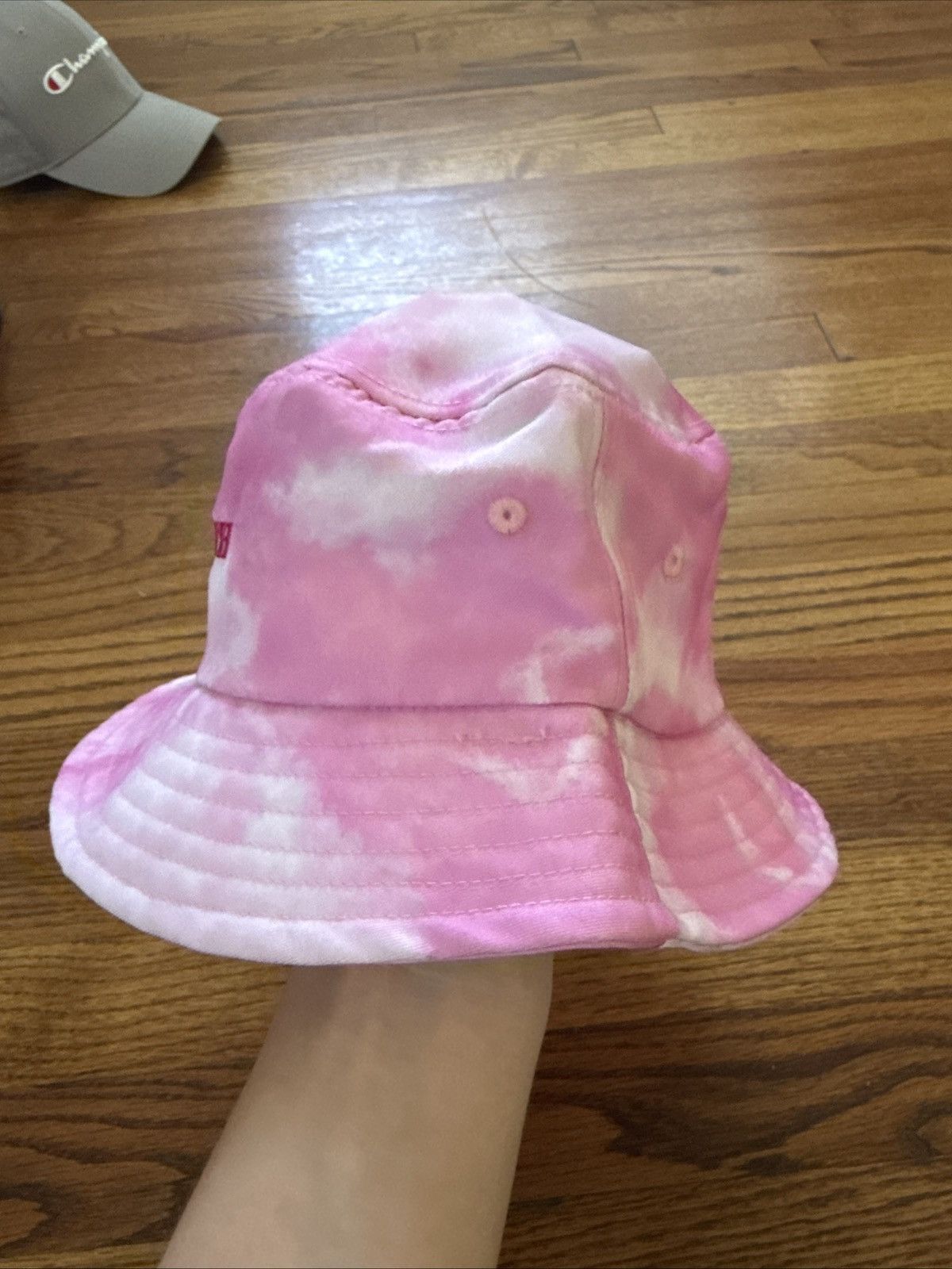 Joyrich Joyrich Pink Tie-Dye Teddy Bear Bucket Hat Size ONE SIZE - 3 Thumbnail