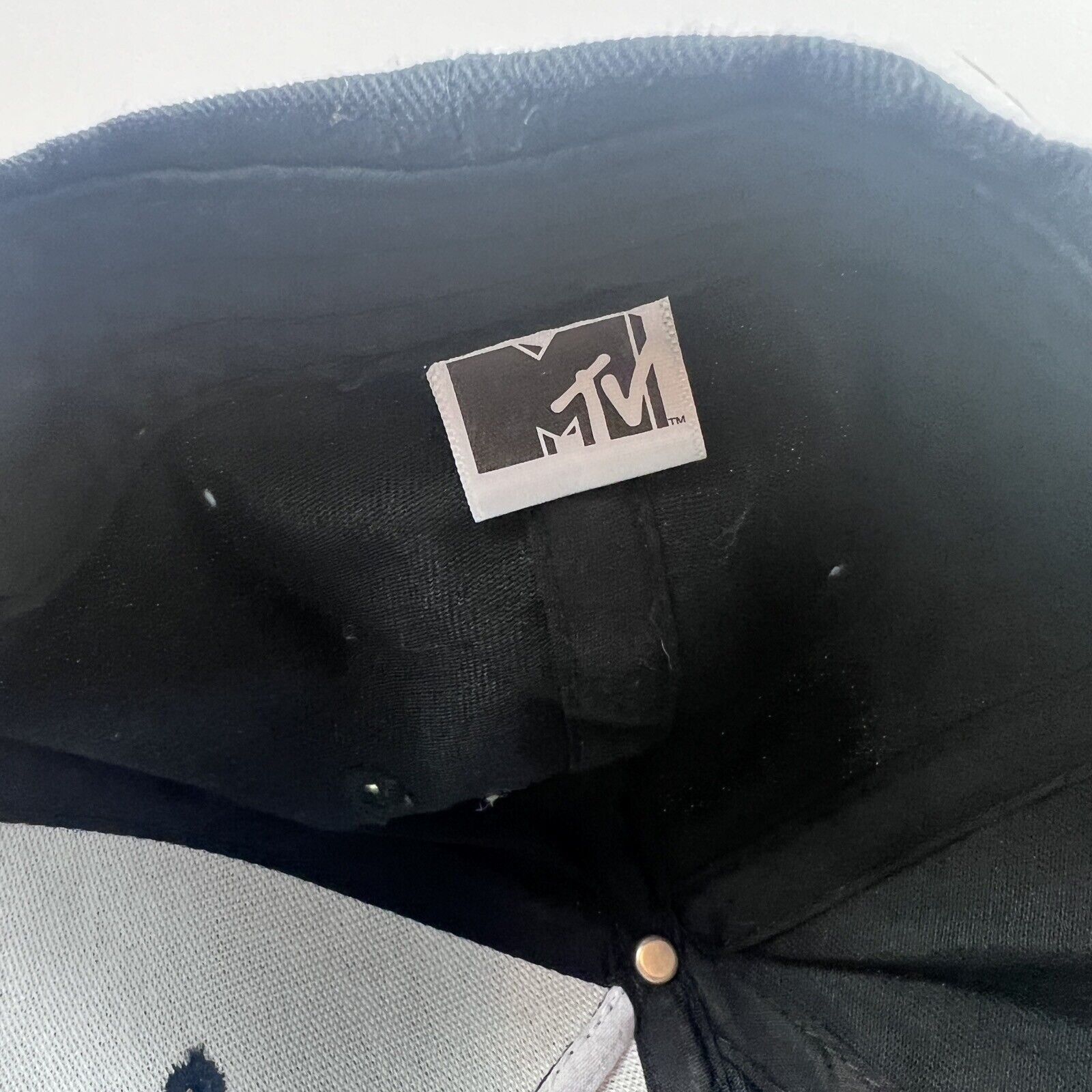 Mtv MTV Hat Music TV Hat Adjustable Hat Black Adjustable Hat Adu Size ONE SIZE - 12 Thumbnail