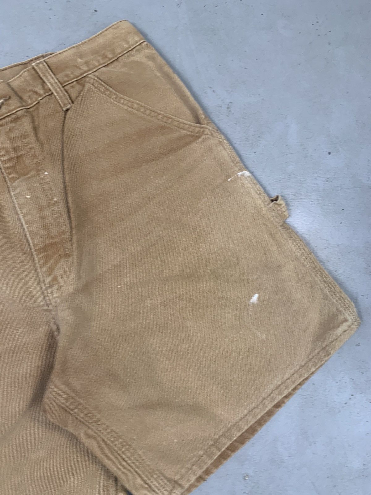 Carhartt Vintage Carhartt B25 BRN carpenter short Size US 32 / EU 48 - 4 Thumbnail