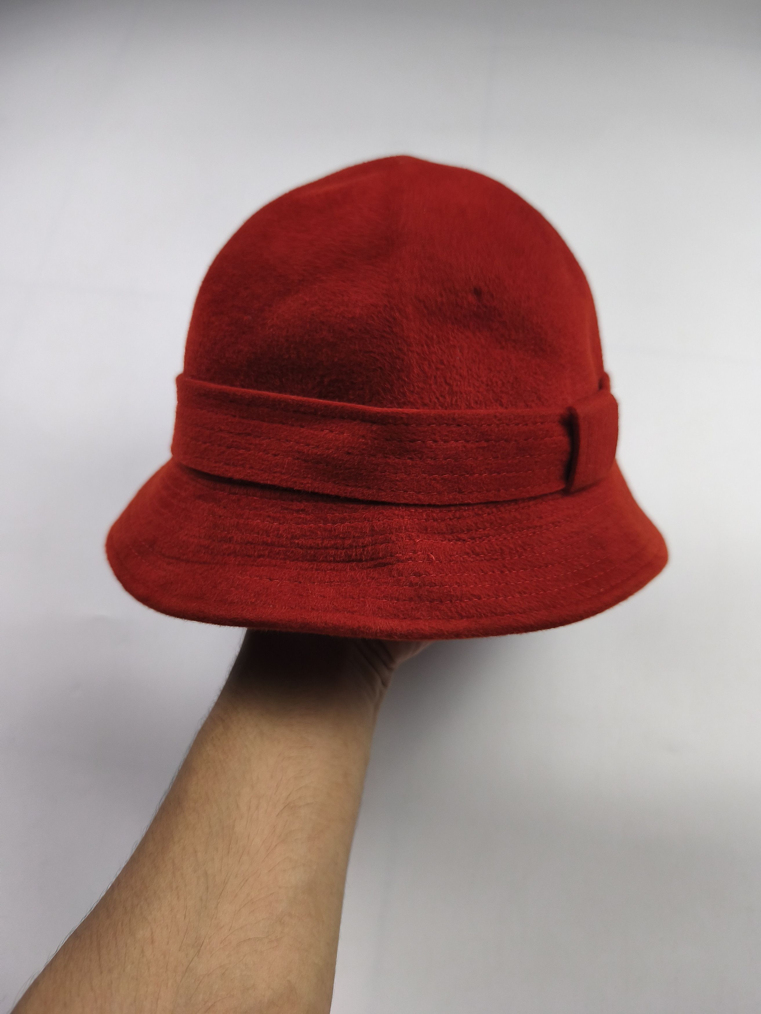 Hermes Hermes rabbit felt cloche hat Size ONE SIZE - 2 Thumbnail