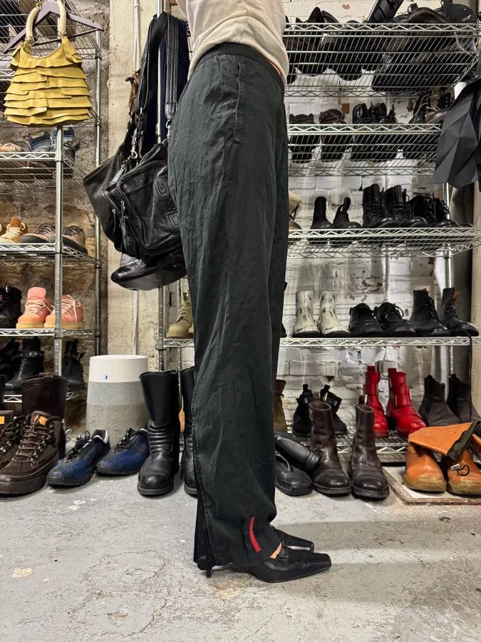 Prada × Vintage 2000s Prada Black Tactical Linea Rossa Sport Pants Size 27" / US 4 / IT 40 - 3 Thumbnail
