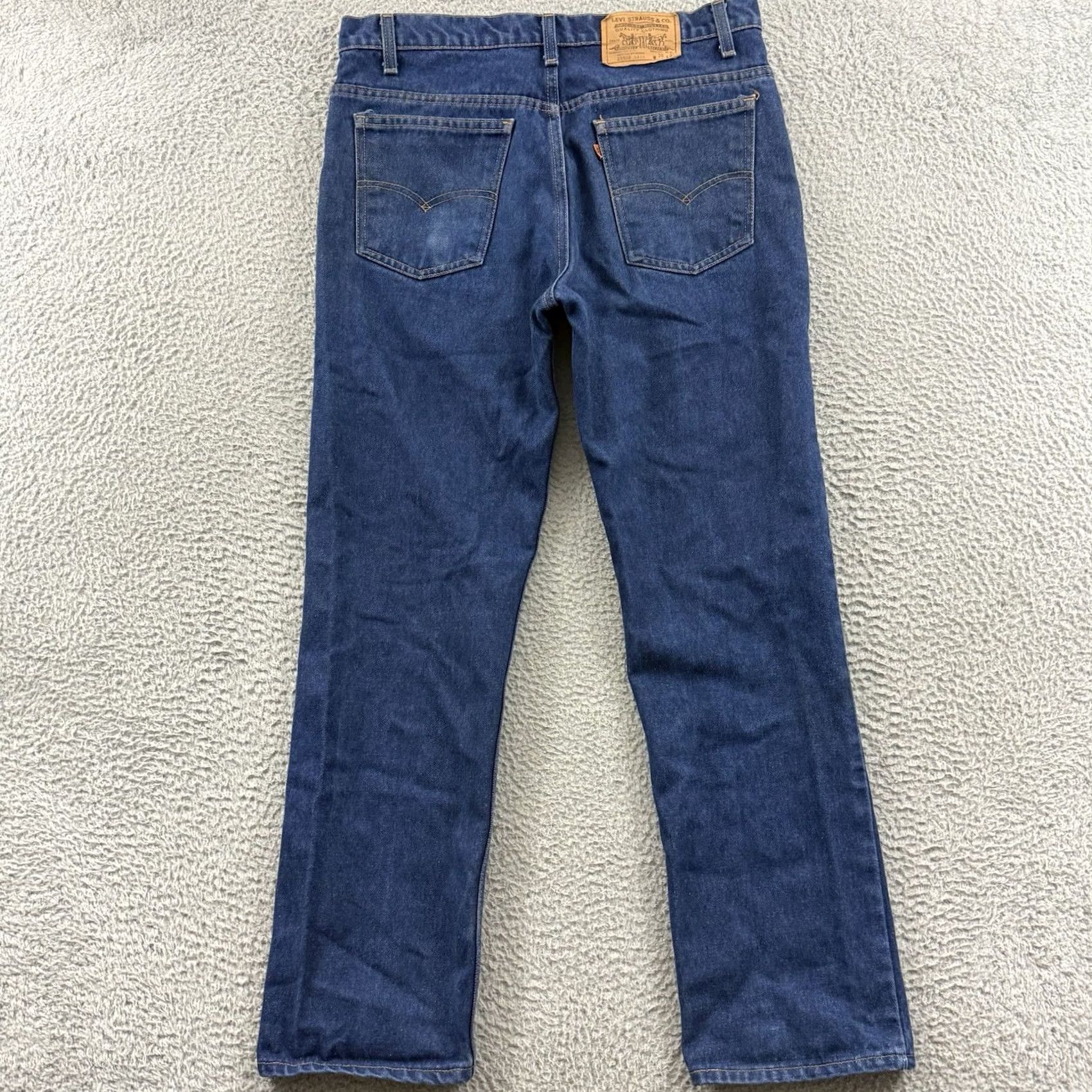 Levi's VINTAGE Levi's Jeans 34x31 Blue 20508 5-Pocket Zip Denim Straight Men’s Retro 80s Preppy United States Men Size US 34 / EU 50 - 6 Thumbnail